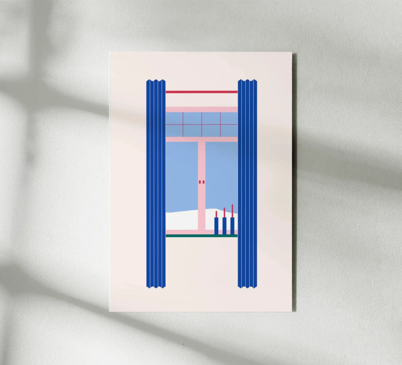 Blauw venster forex-plaat van janamossmann