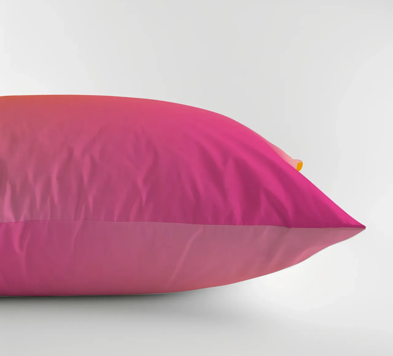 Gradiente rosa-arancio cuscino da Katja Stehle Design