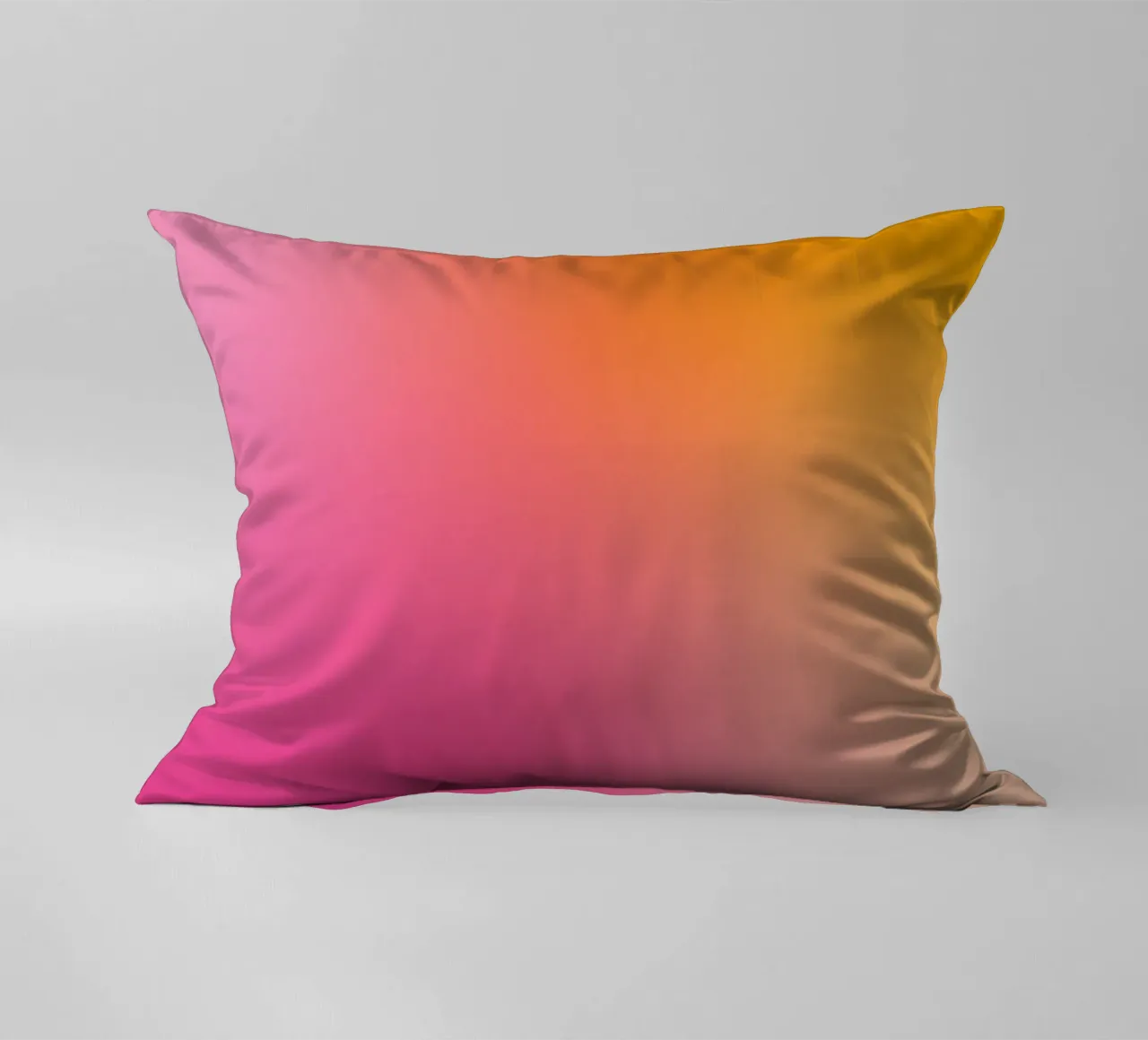 Gradiente rosa-arancio cuscino da Katja Stehle Design