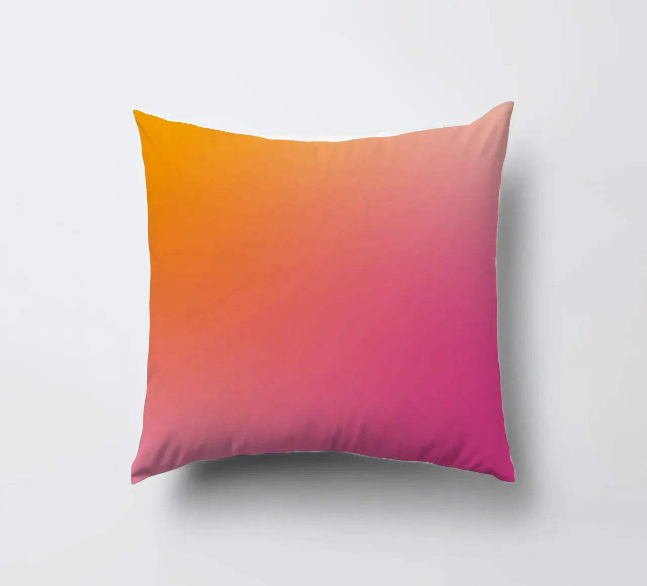 Gradiente rosa-arancio cuscino da Katja Stehle Design