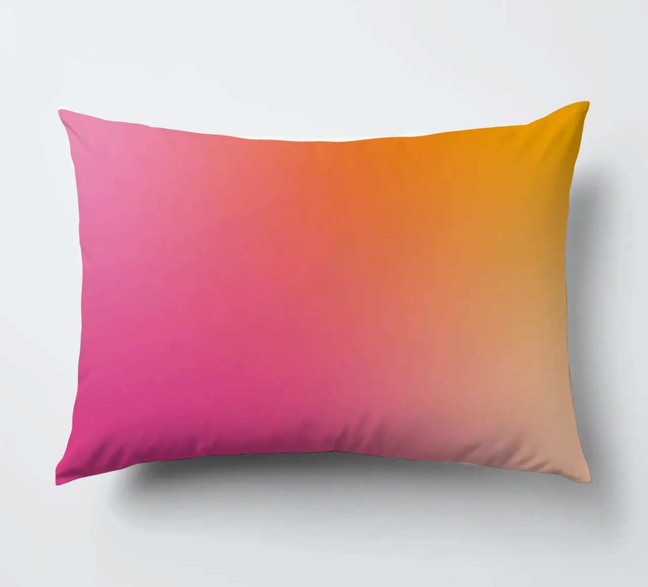 Gradiente rosa-arancio cuscino da Katja Stehle Design