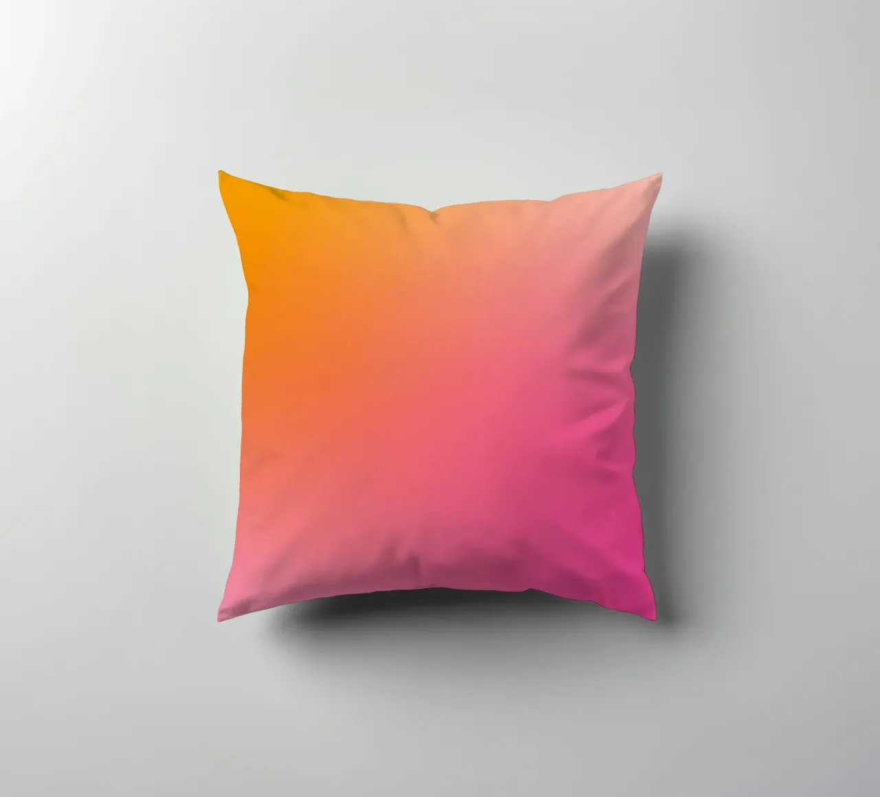 Gradiente rosa-arancio cuscino da Katja Stehle Design