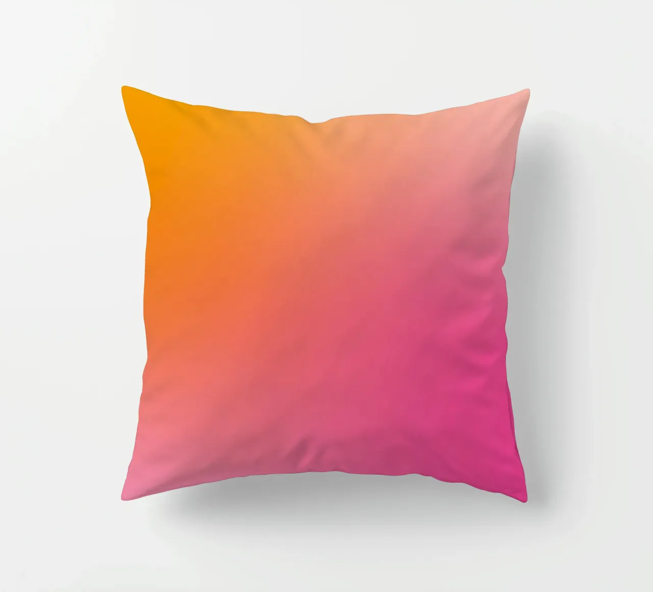 Gradiente rosa-arancio cuscino da Katja Stehle Design