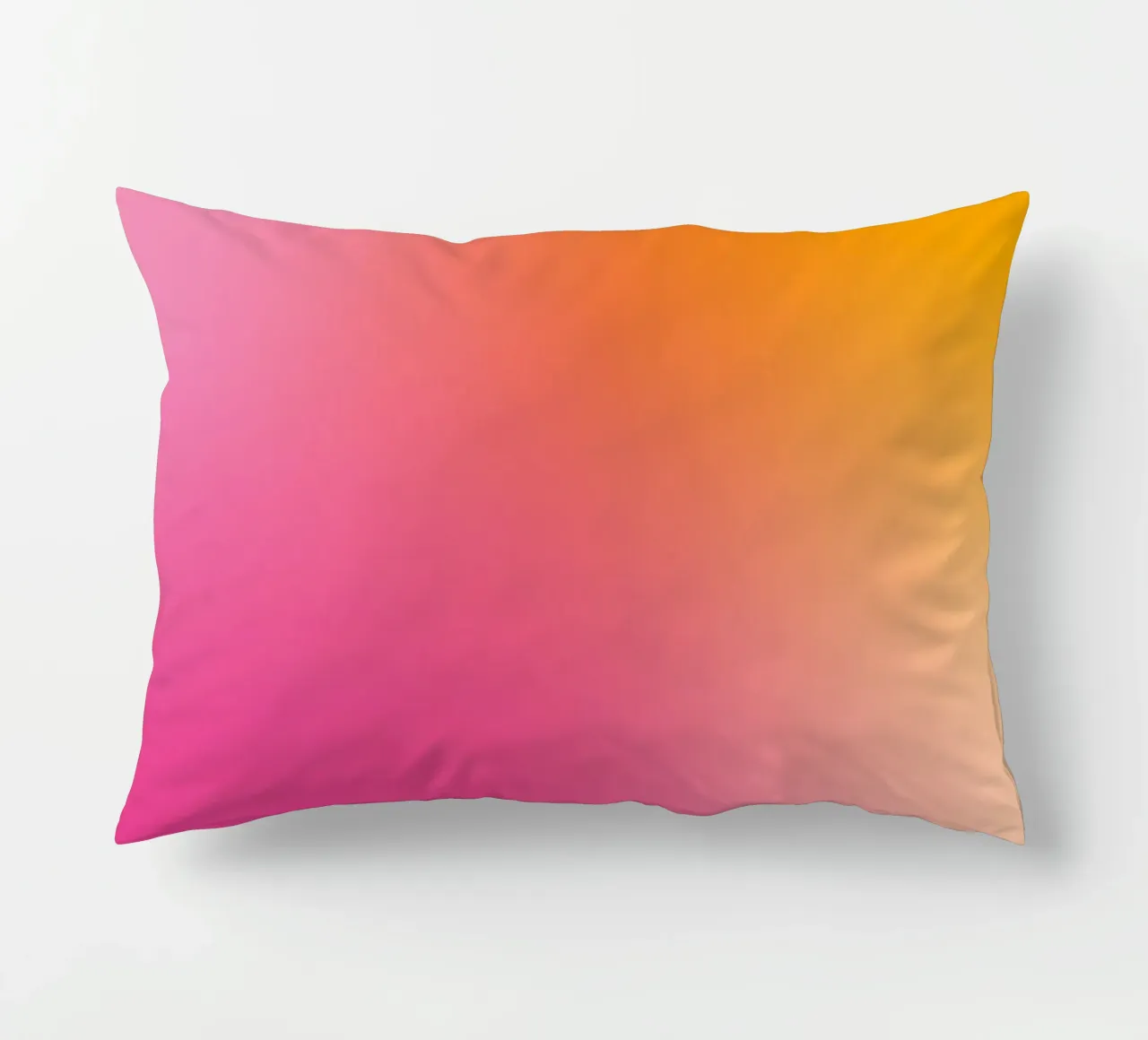 Gradiente rosa-arancio cuscino da Katja Stehle Design