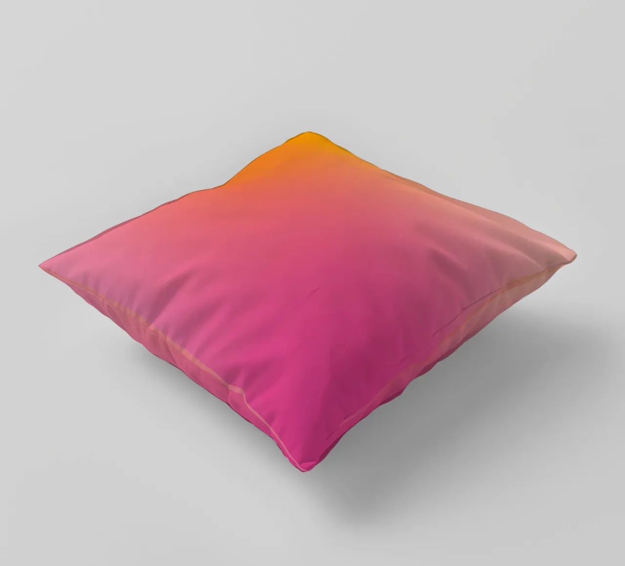 Gradiente rosa-arancio cuscino da Katja Stehle Design