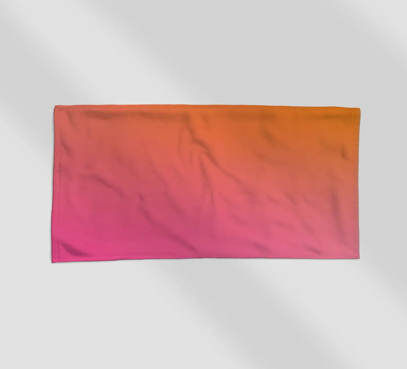 Gradiente rosa-arancio telo mare da Katja Stehle Design