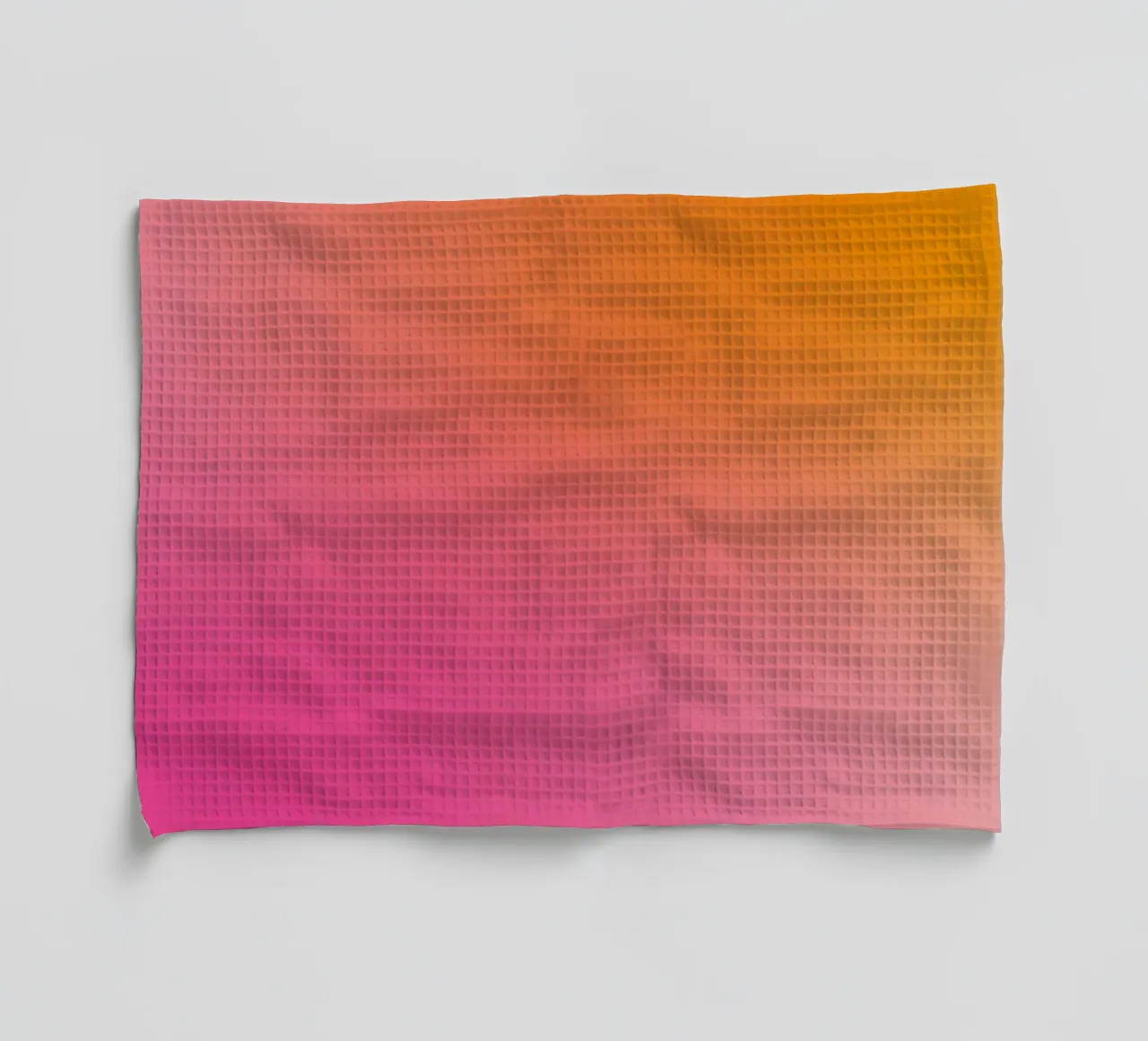 Gradiente rosa-arancio canovaccio da cucina da Katja Stehle Design