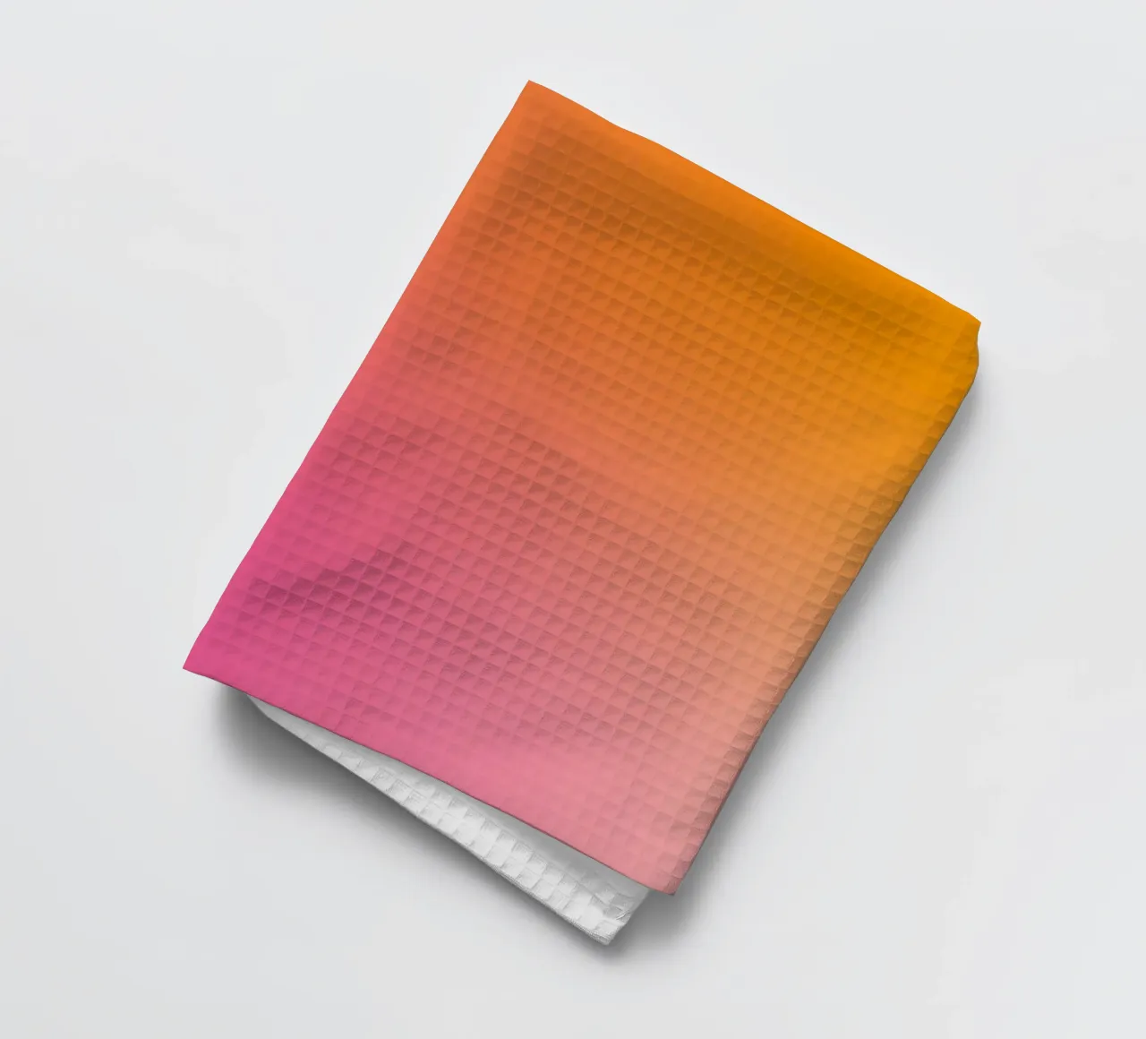 Gradiente rosa-arancio canovaccio da cucina da Katja Stehle Design