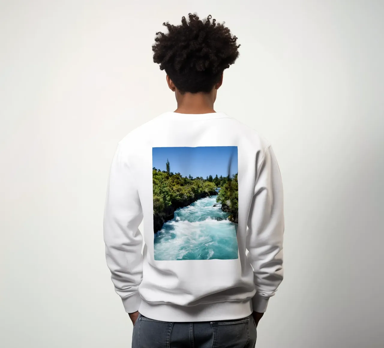 Fiume Turquoise Rapids felpa da The art seasons