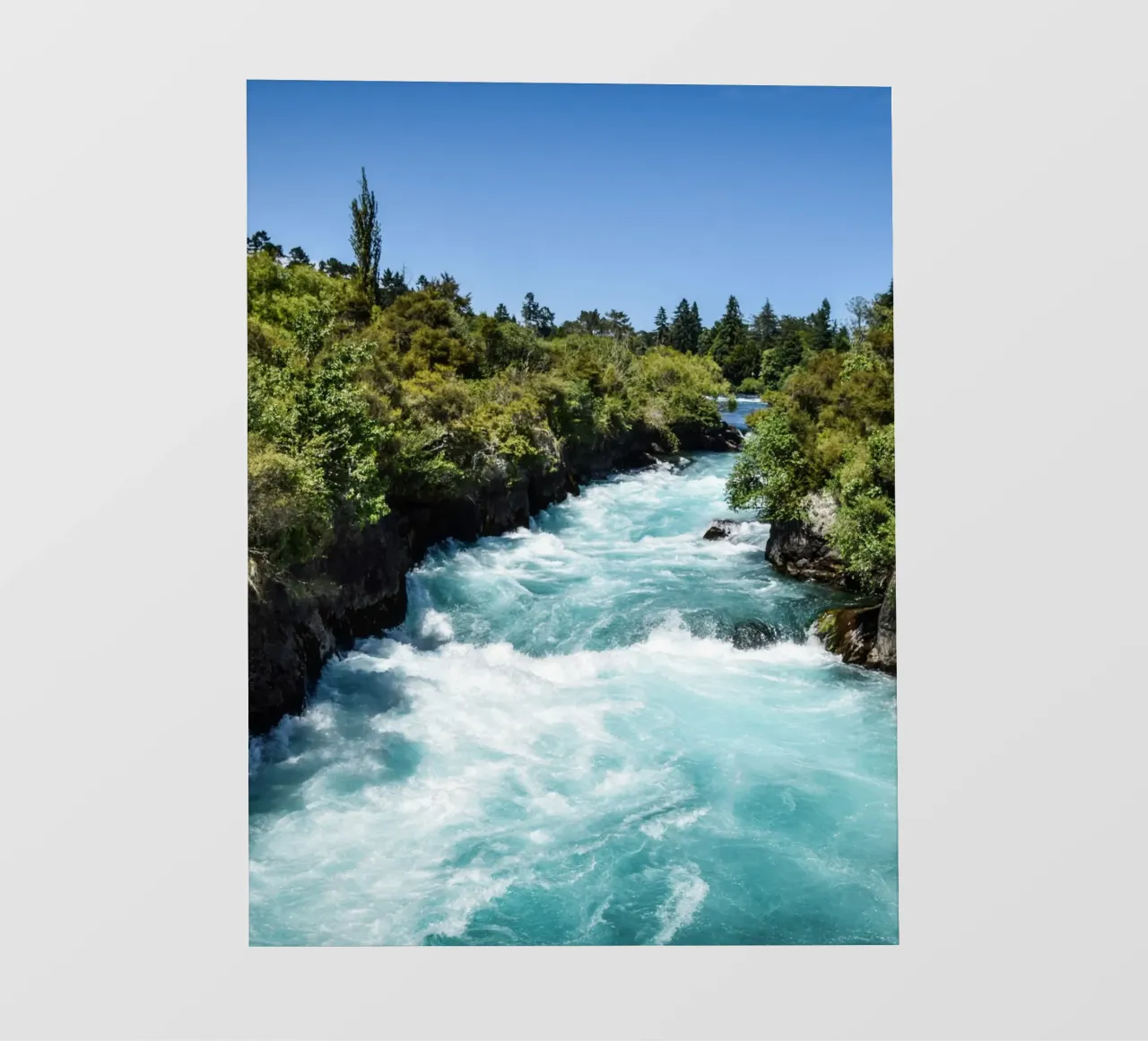 Fiume Turquoise Rapids pellicola backlit da The art seasons