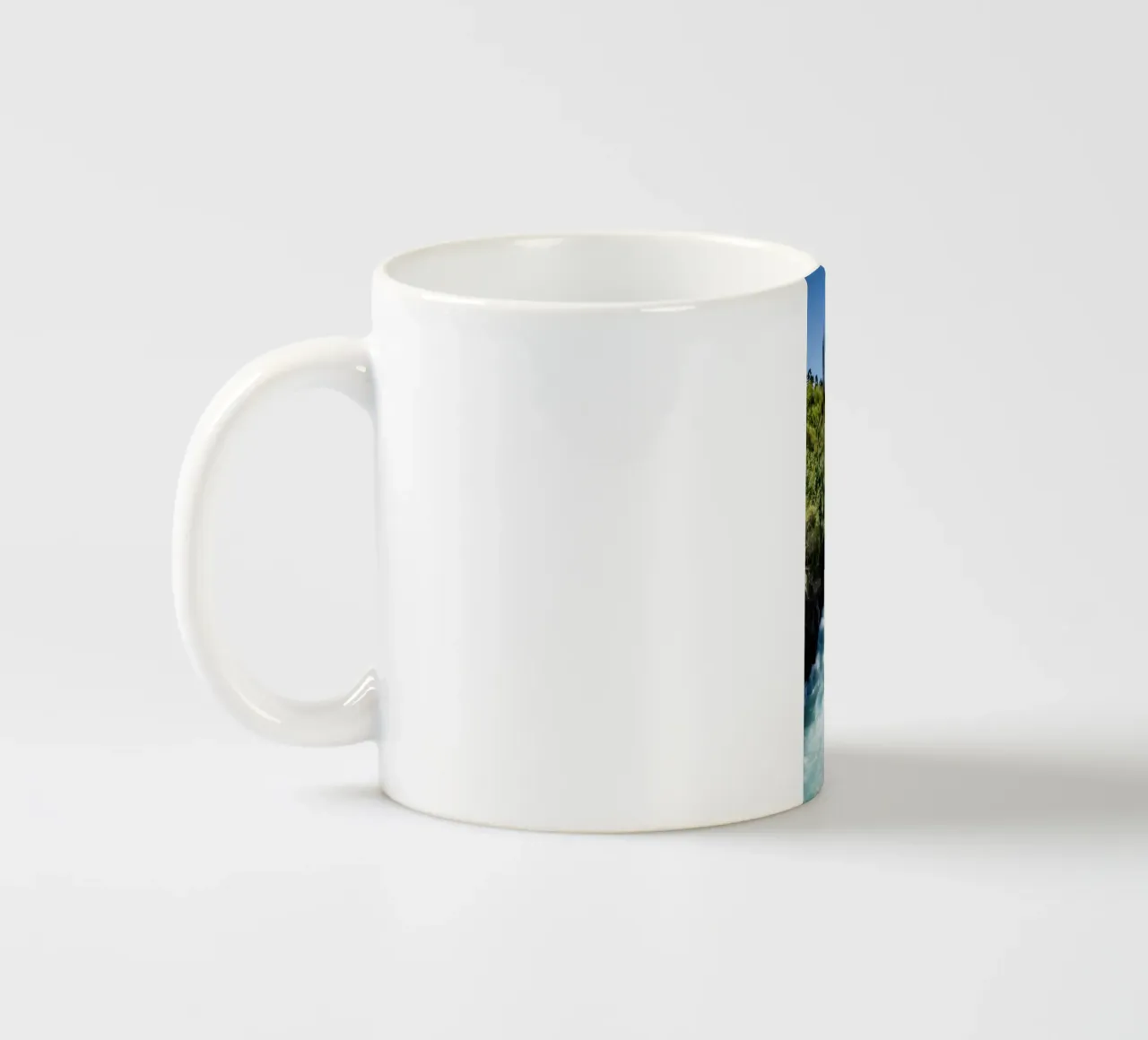 Fiume Turquoise Rapids tazza in ceramica da The art seasons