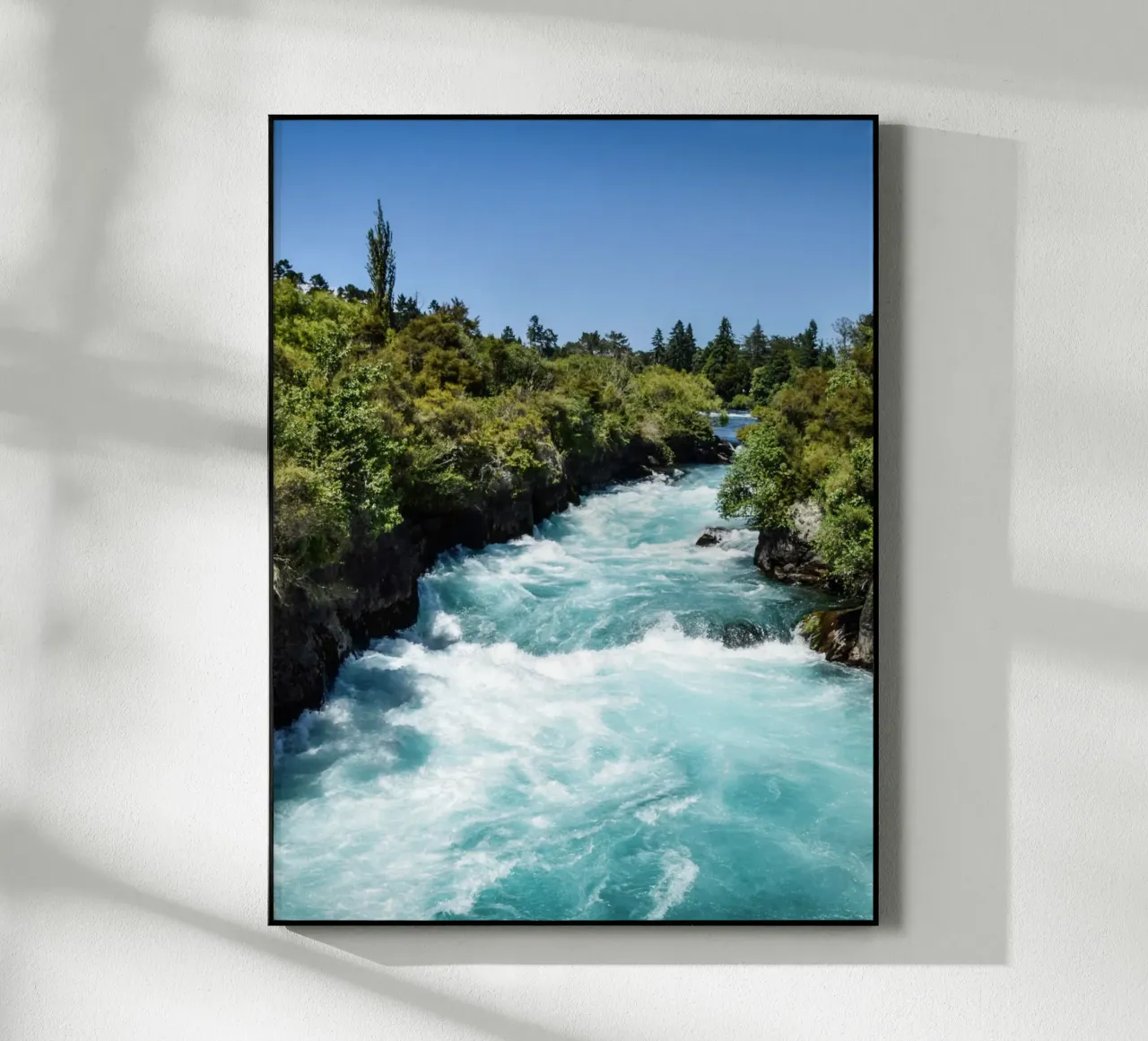 Fiume Turquoise Rapids plexiglass da The art seasons