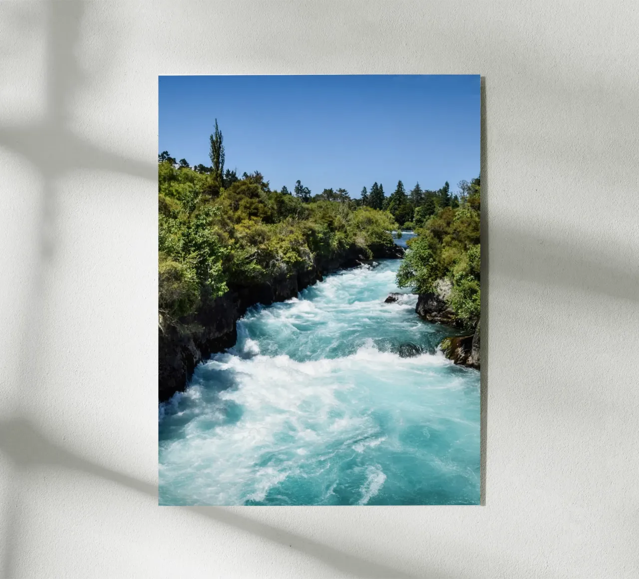 Fiume Turquoise Rapids plexiglass da The art seasons