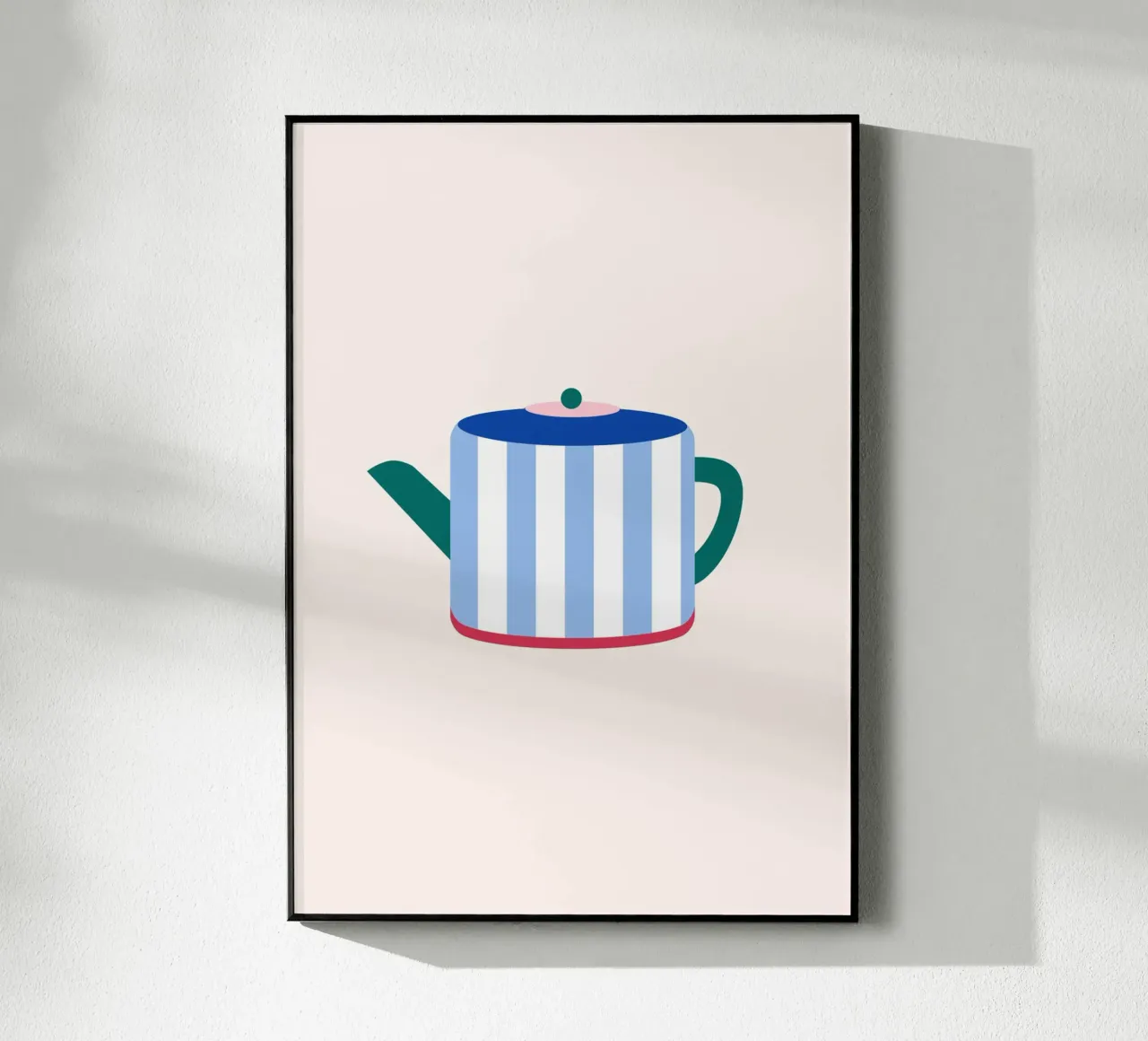 Theepot acryl van janamossmann