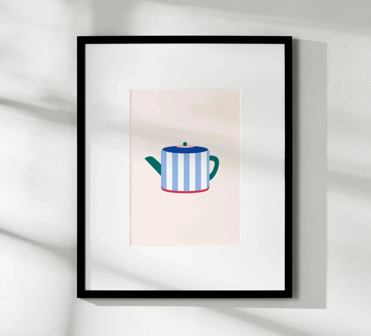 Teapot poster by janamossmann