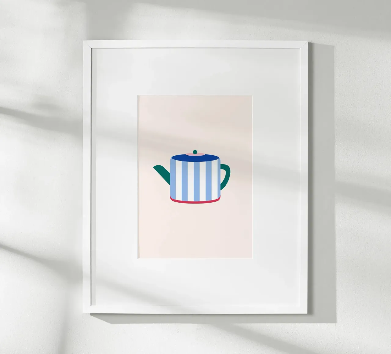 Teapot poster by janamossmann