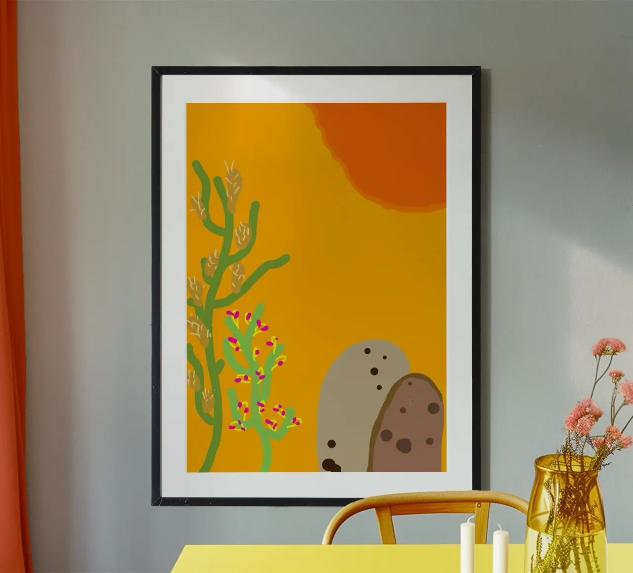 Desert poster van Simplicity