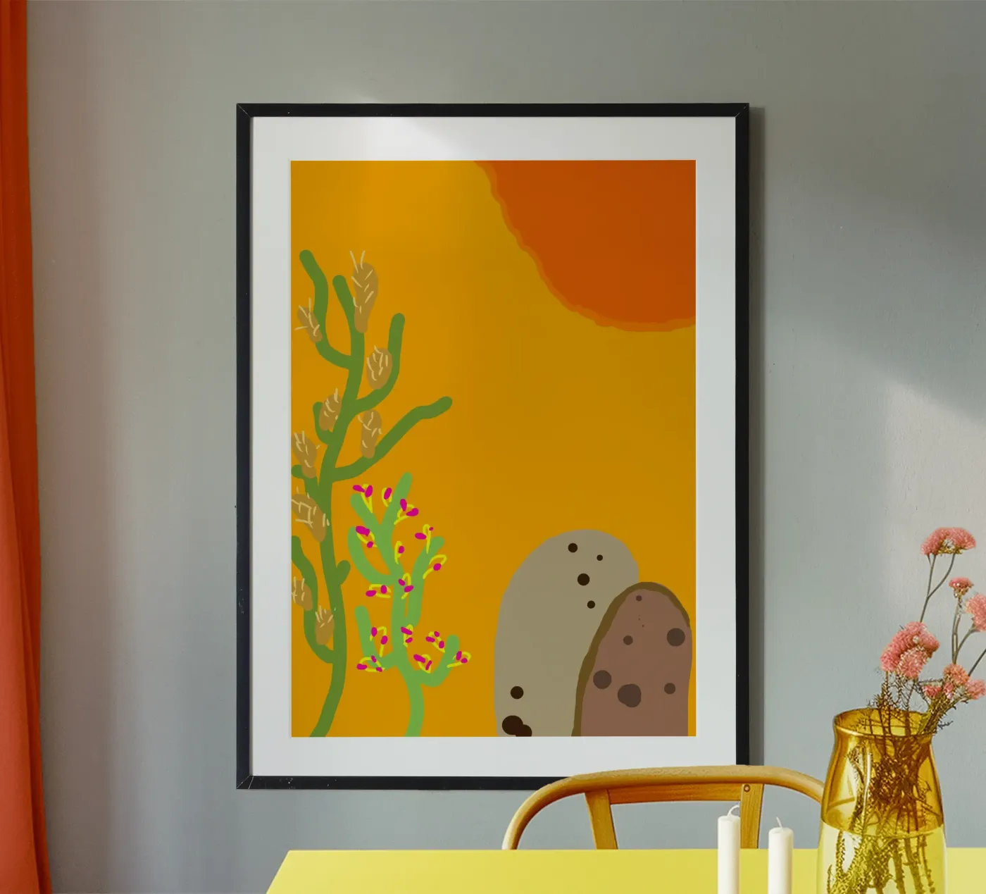 Desert Poster von Simplicity