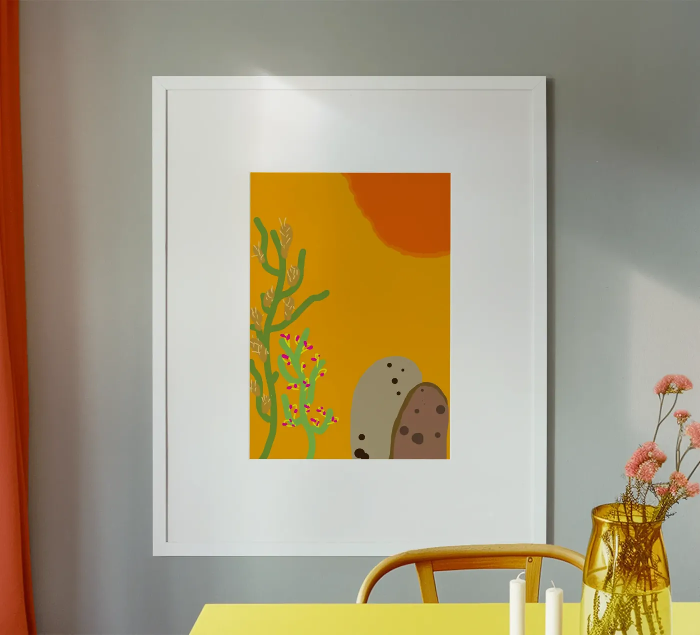 Desert Poster von Simplicity