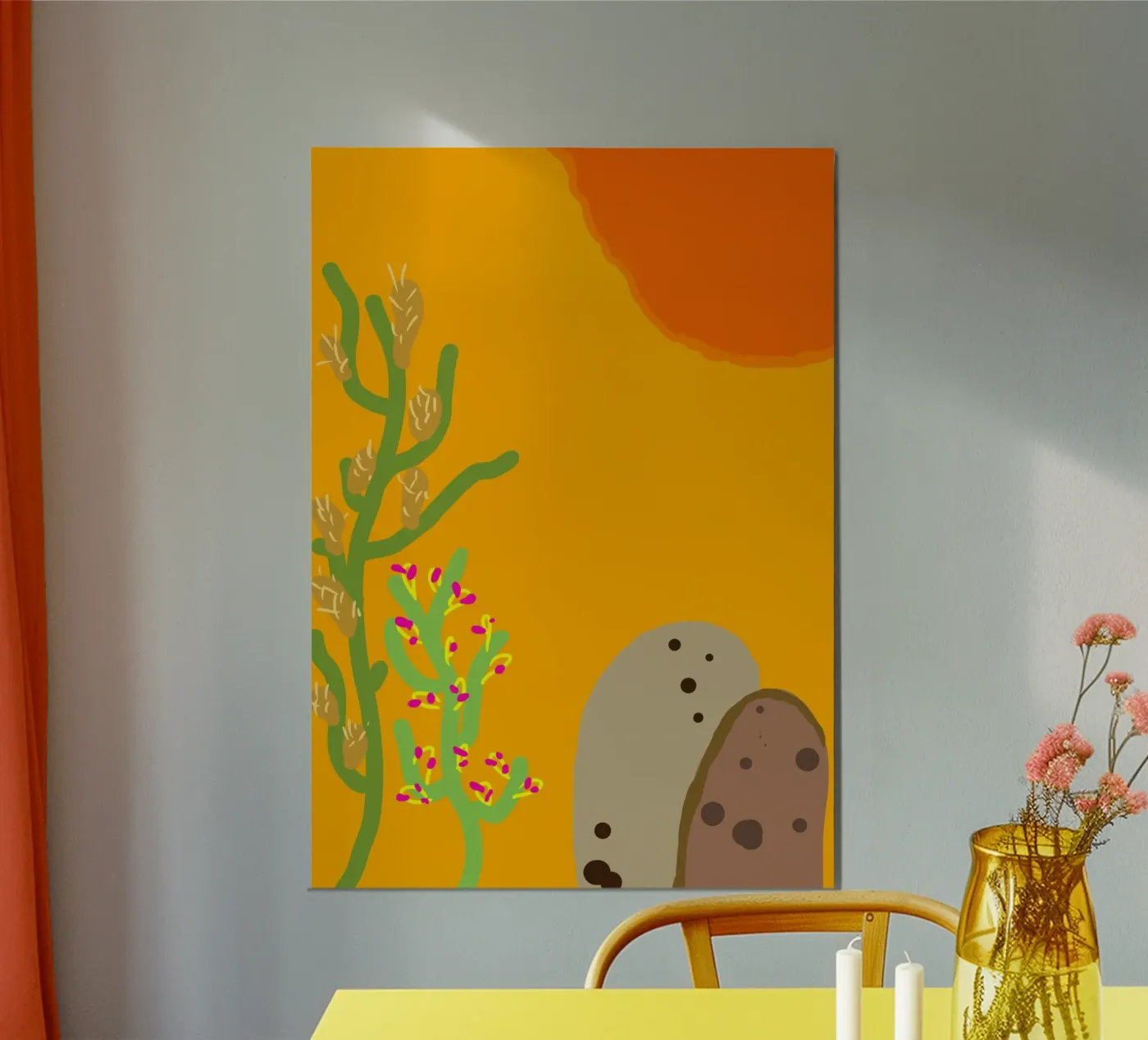 Desert Poster von Simplicity