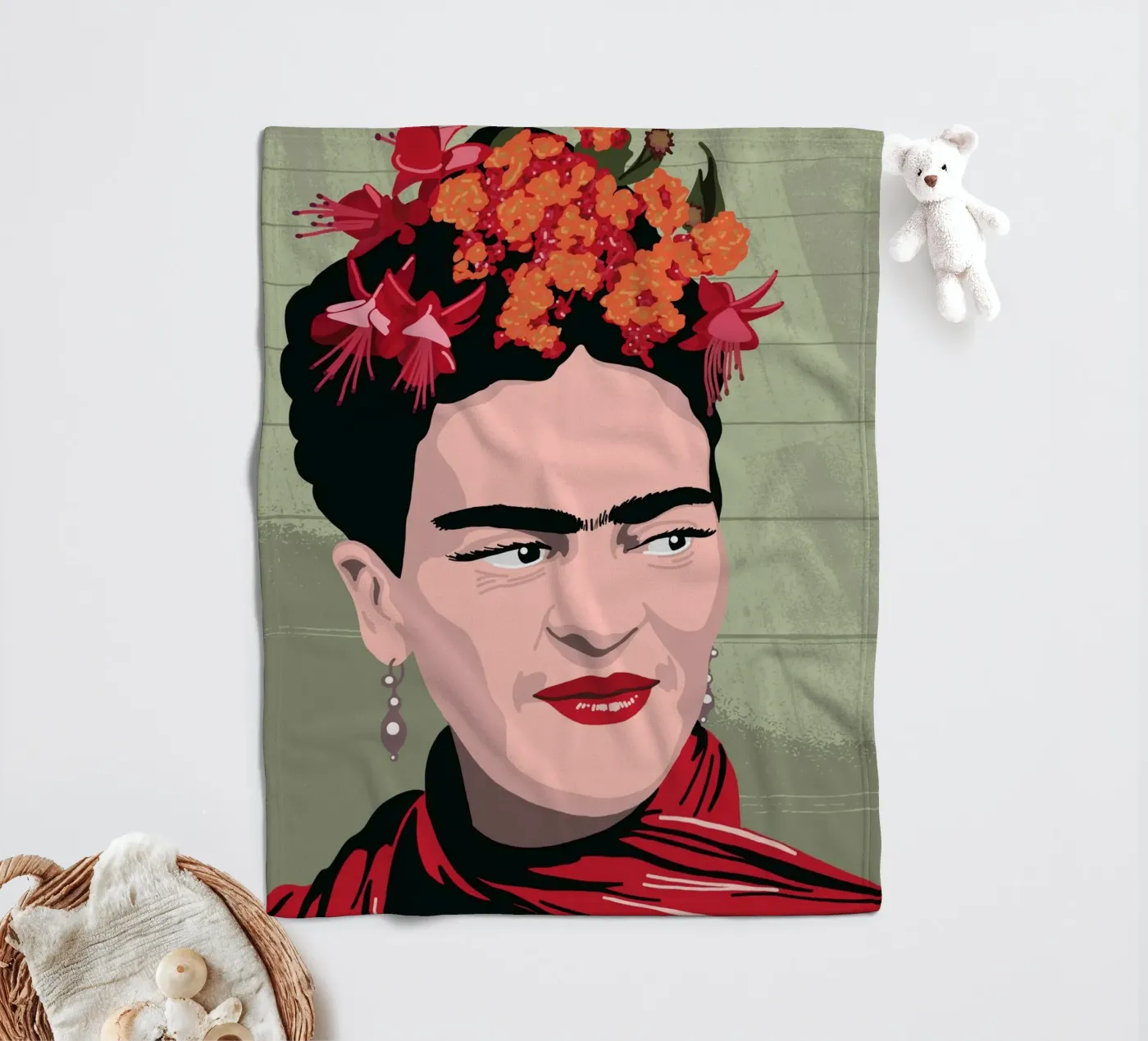 Frida fleecedeken van miriamkross