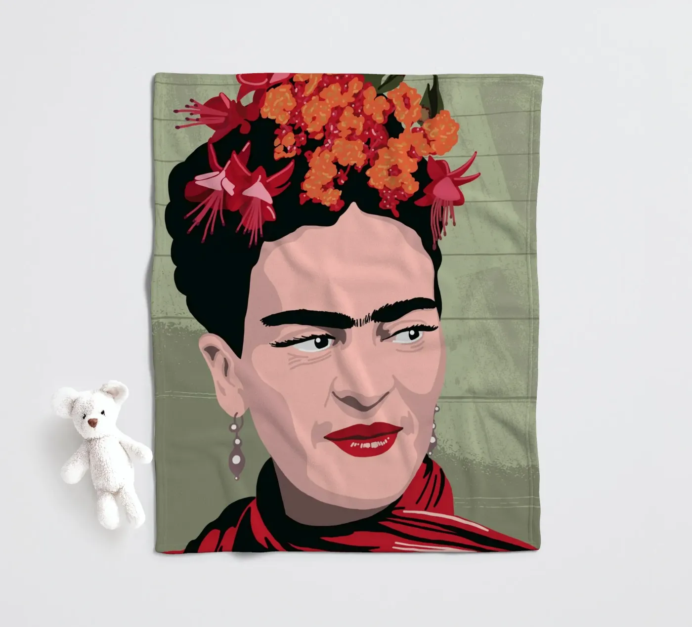 Frida fleecedeken van miriamkross