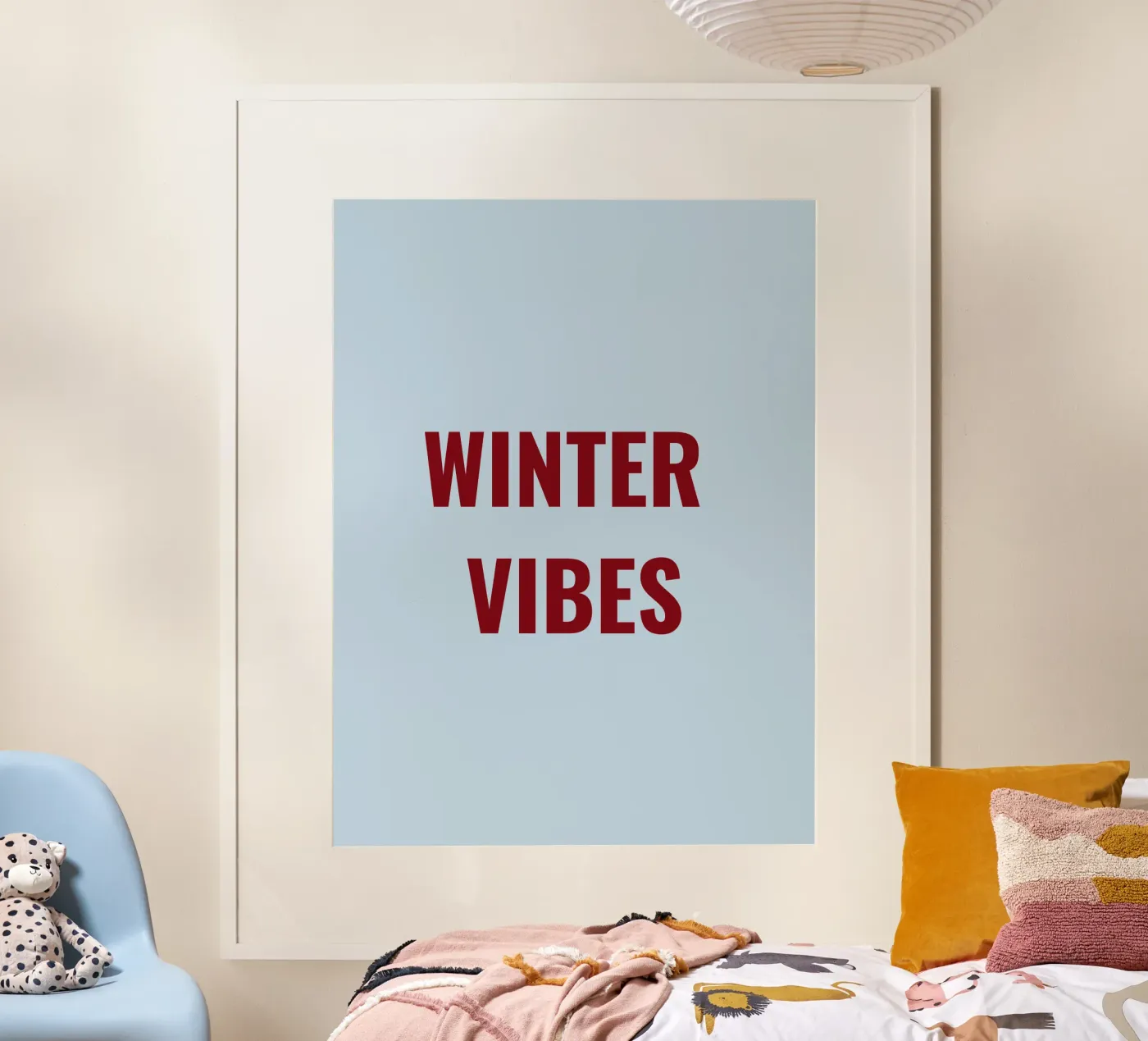 WINTER VIBES poster by Simple