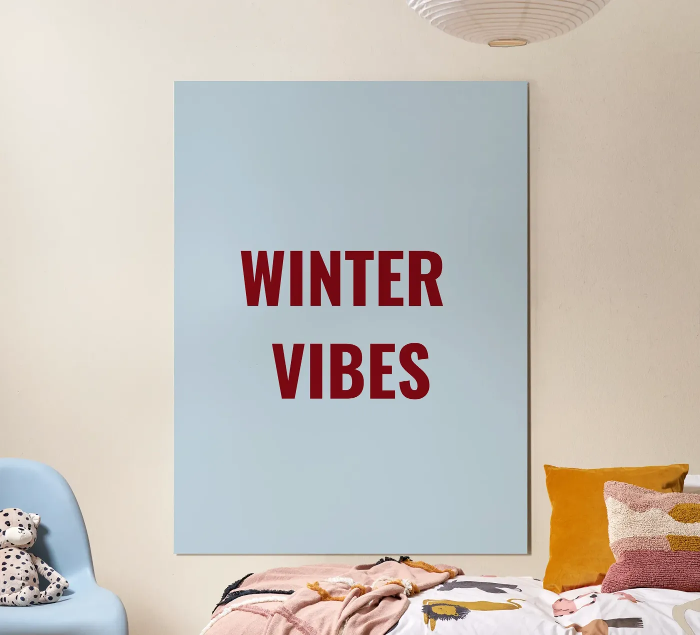 WINTER VIBES poster by Simple