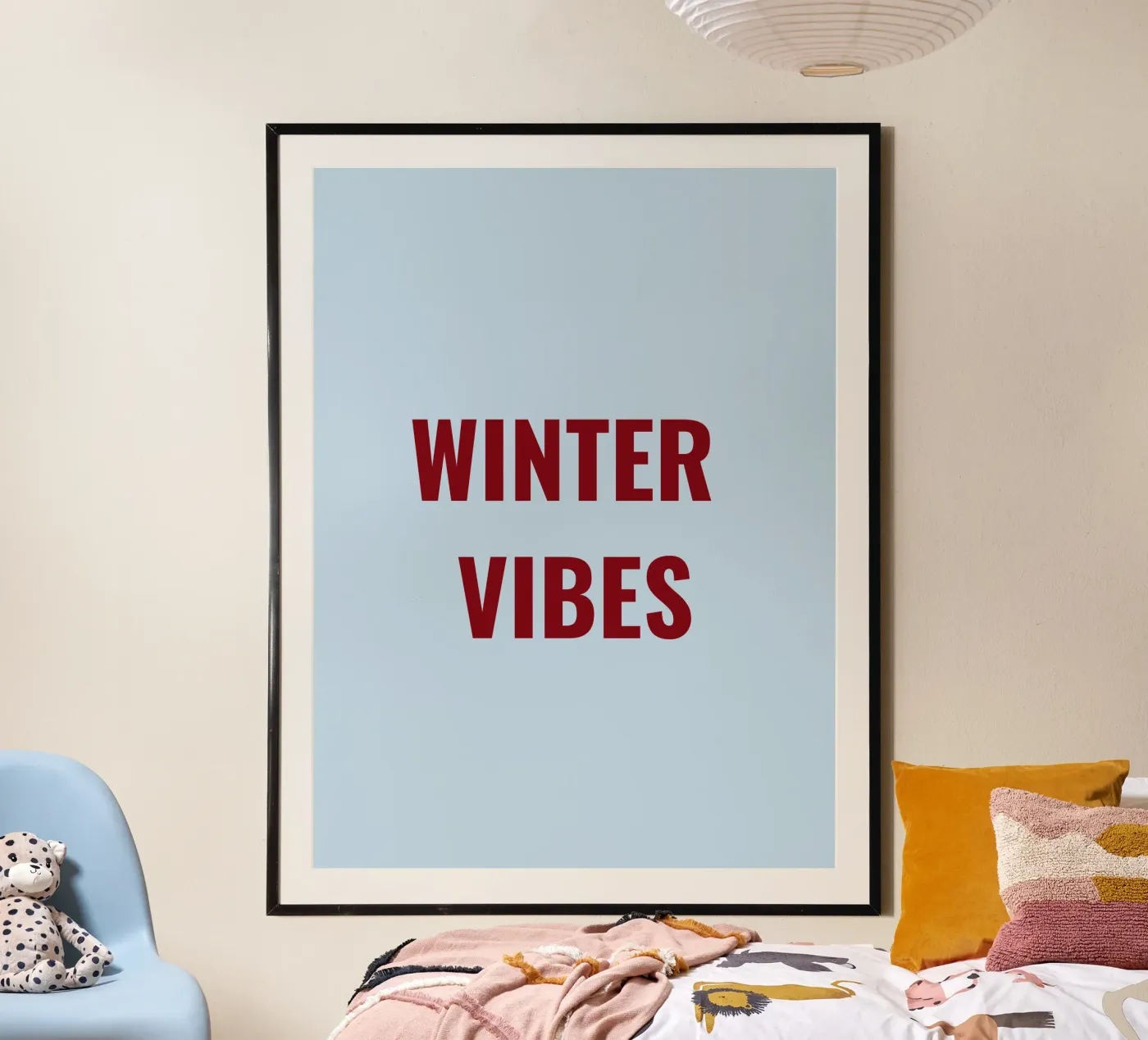 WINTER VIBES poster by Simple