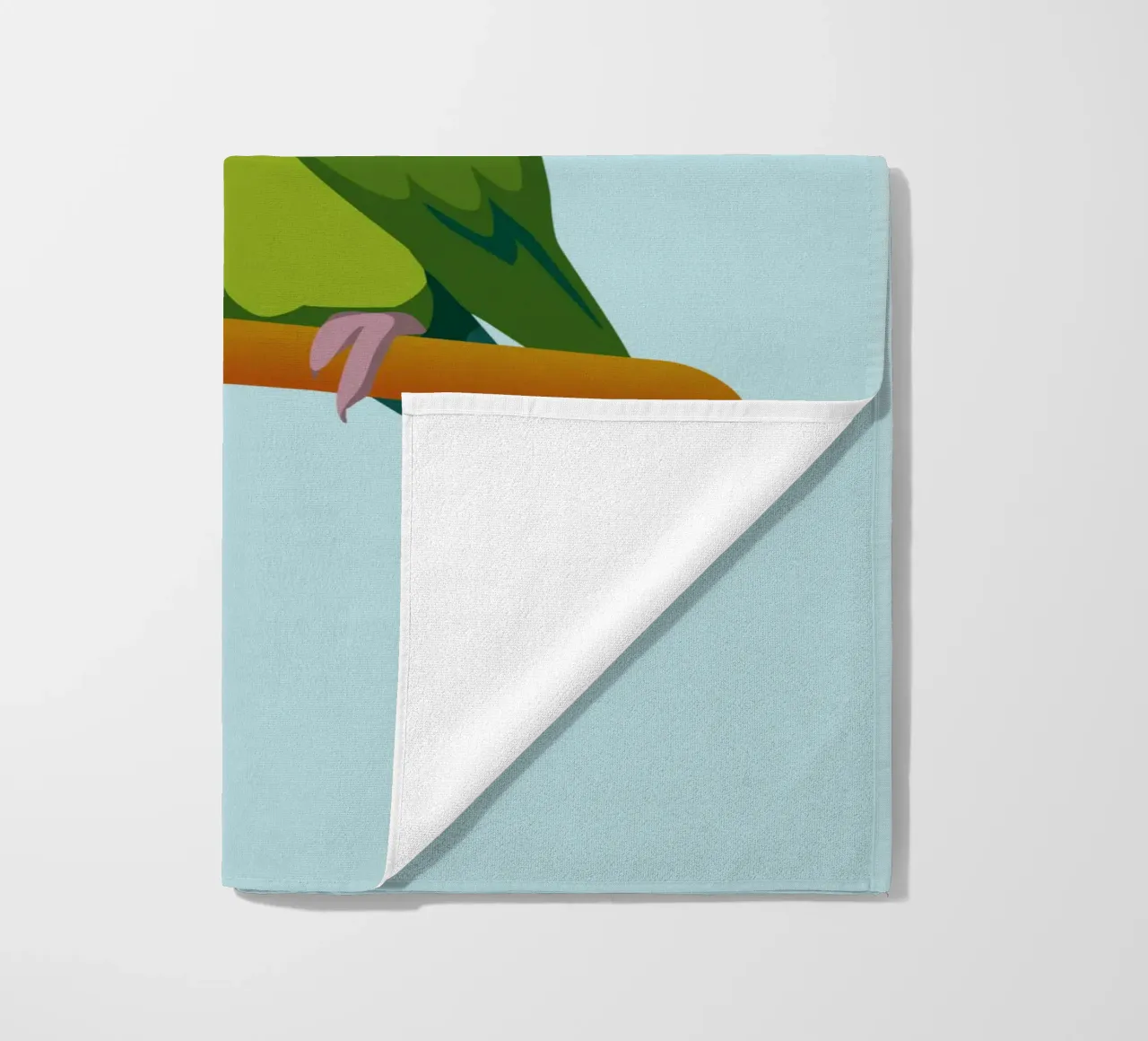 Un'illustrazione digitale di un inseparabile dal muso di pesca telo mare da Bwiser