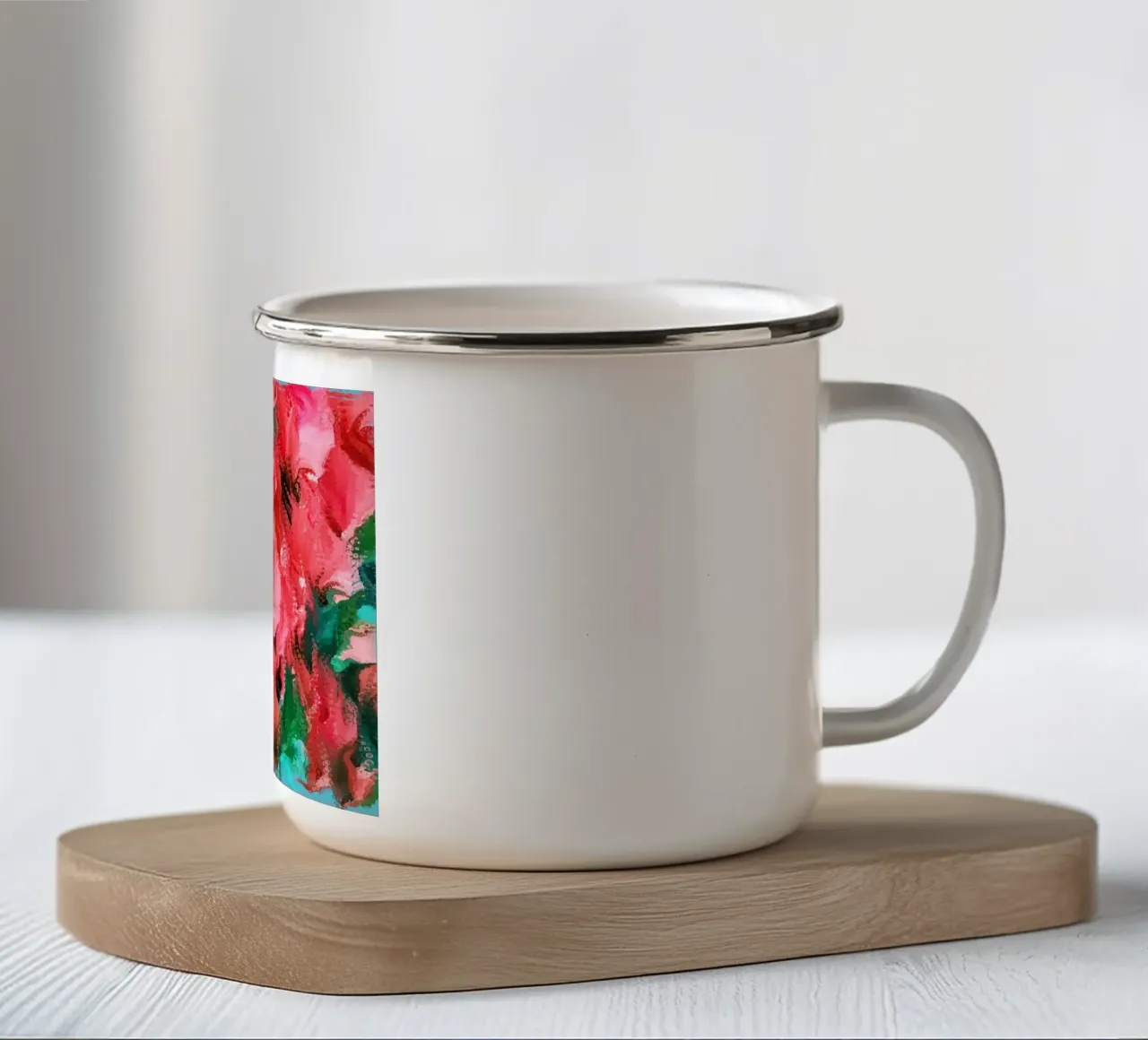 L'eterna fioritura tazza in smalto da 83oranges