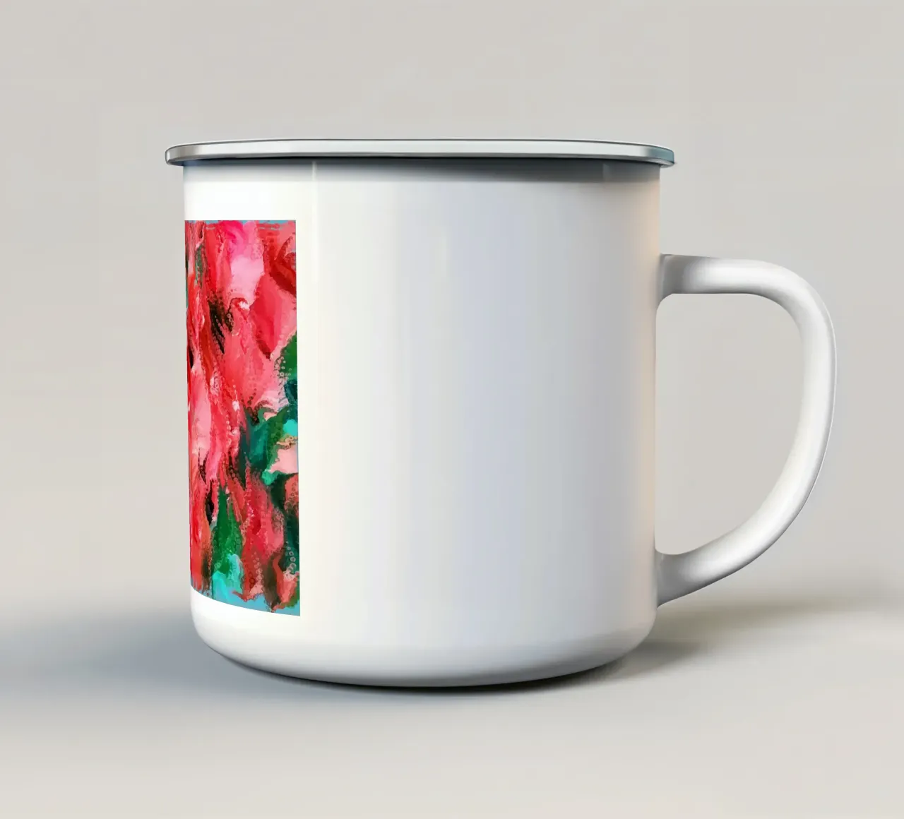 L'eterna fioritura tazza in smalto da 83oranges