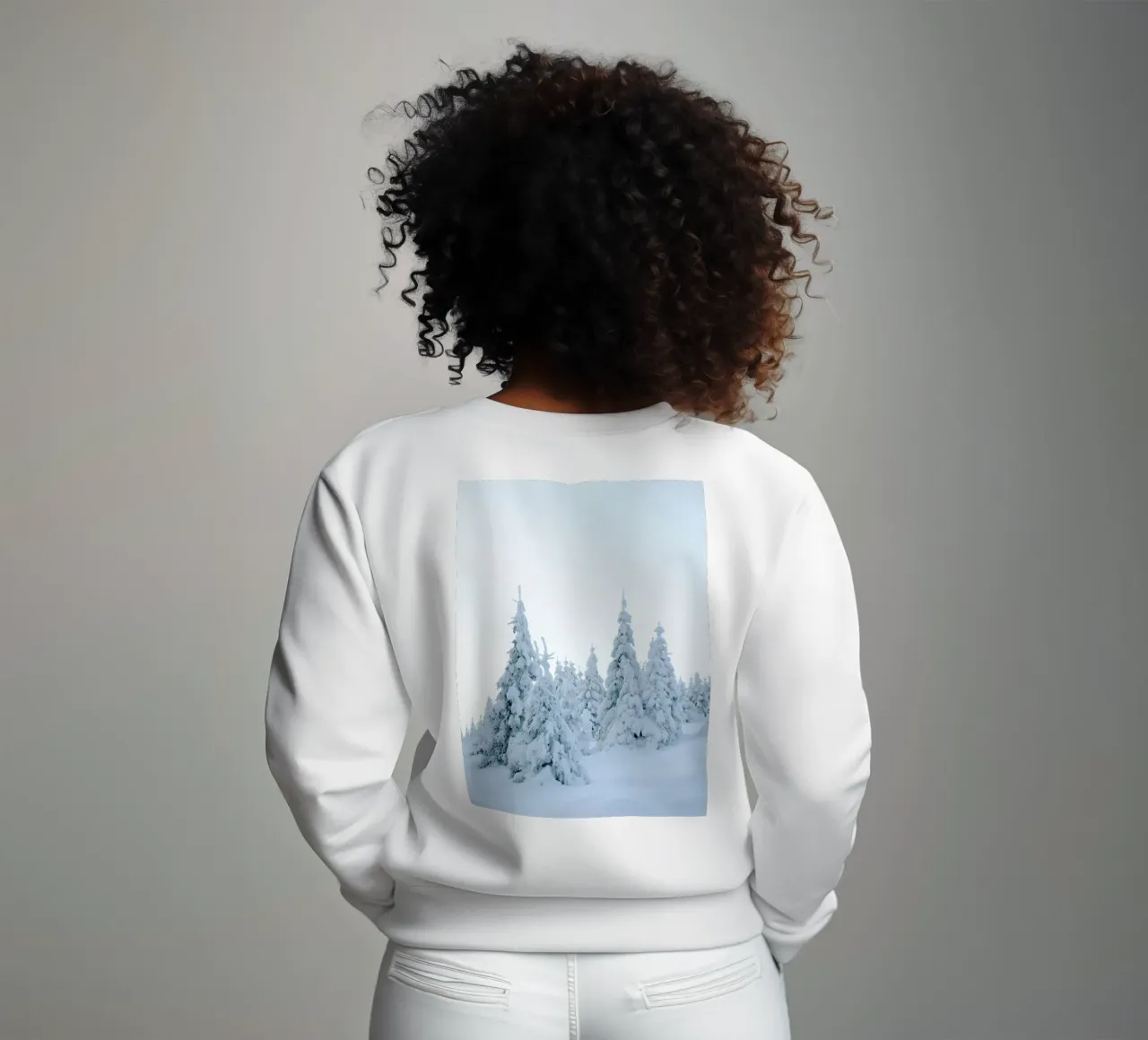 Foresta invernale minimalista felpa da The art seasons