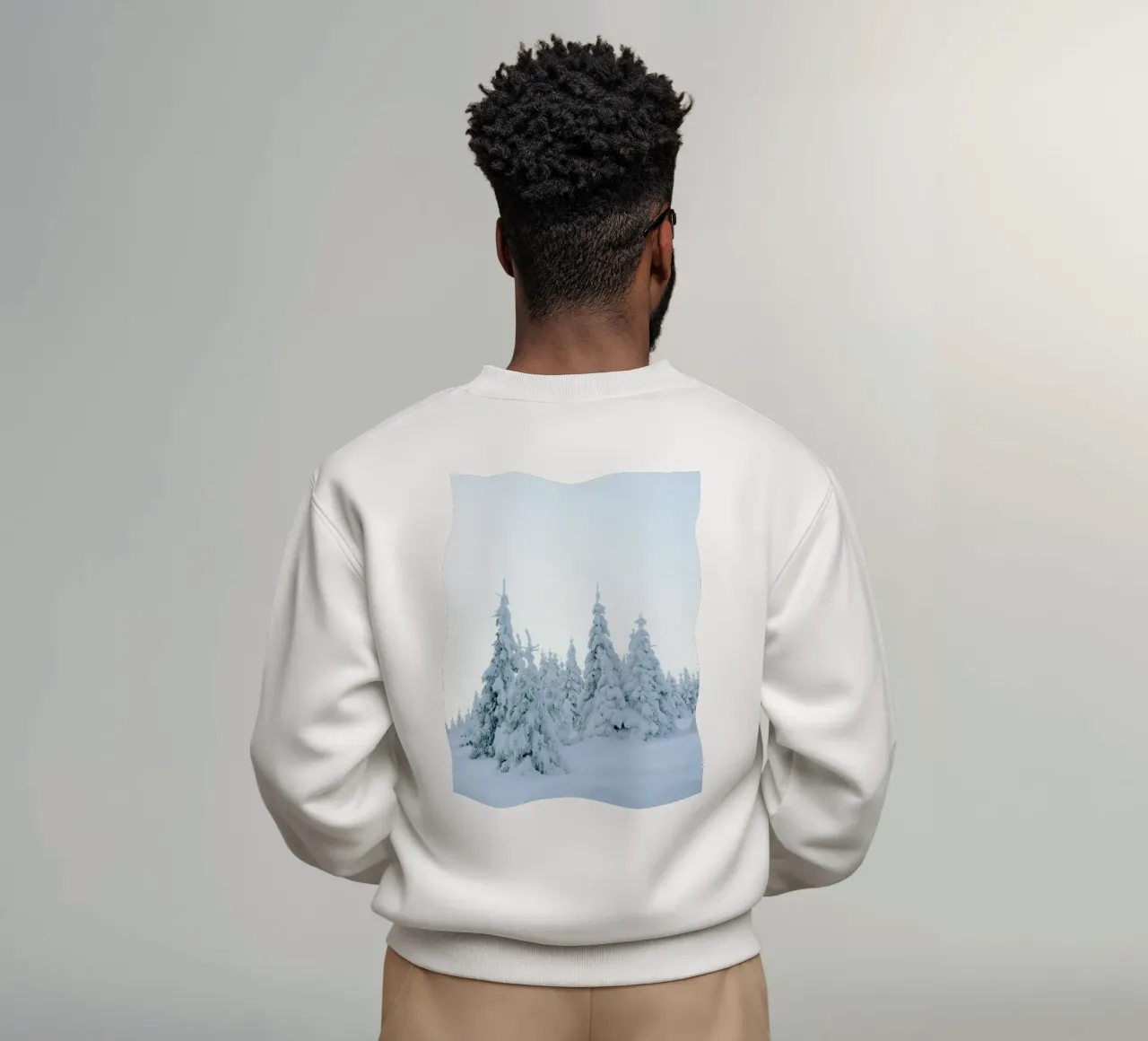 Foresta invernale minimalista felpa da The art seasons