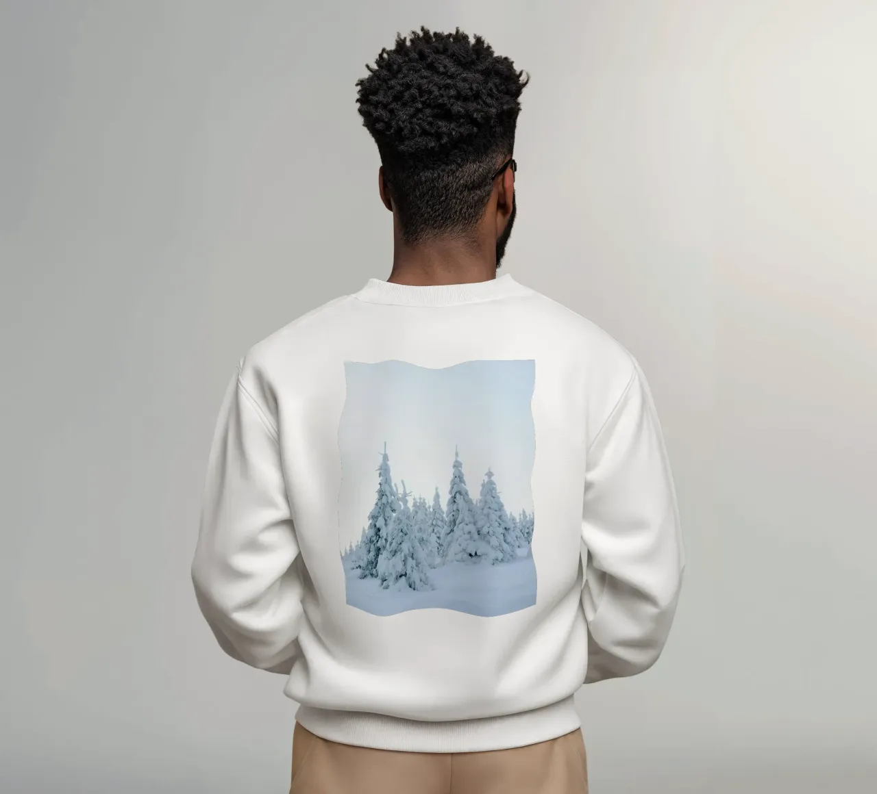 Foresta invernale minimalista felpa da The art seasons