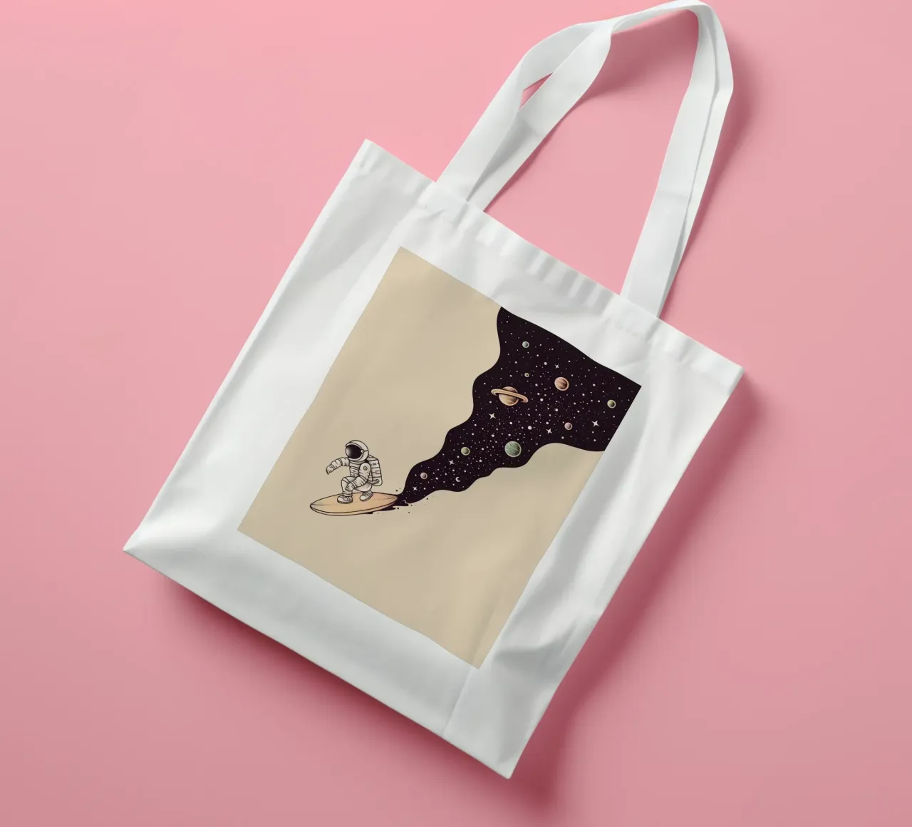 Enkel Dika - Explore the Unknown borsa in juta da The Artcircle