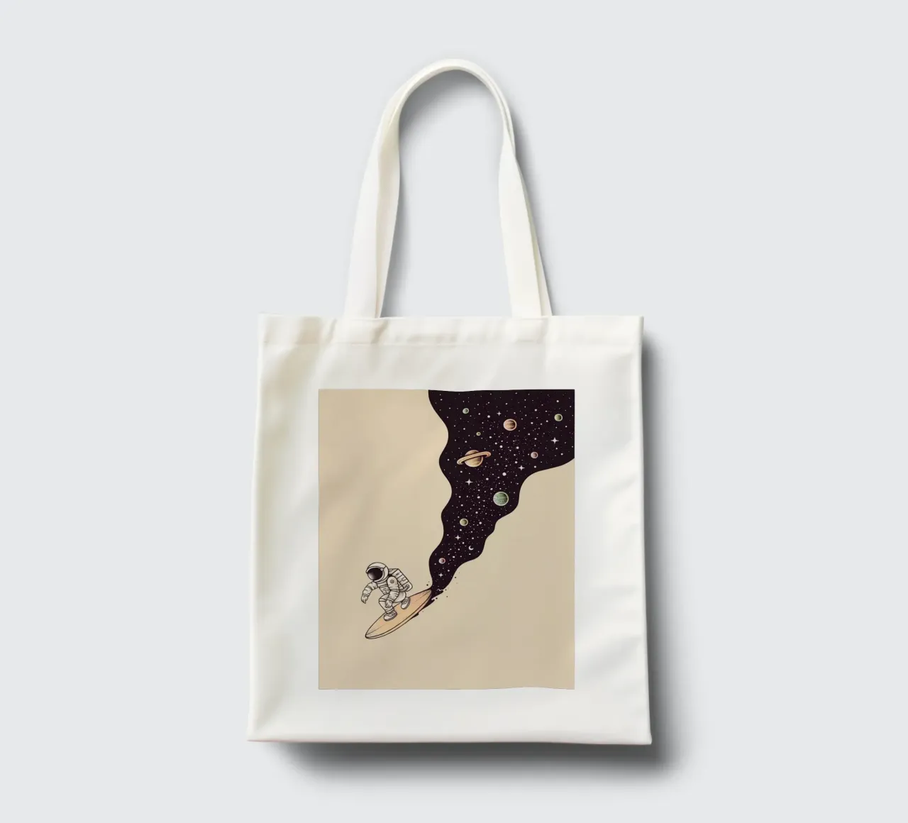 Enkel Dika - Explore the Unknown borsa in juta da The Artcircle