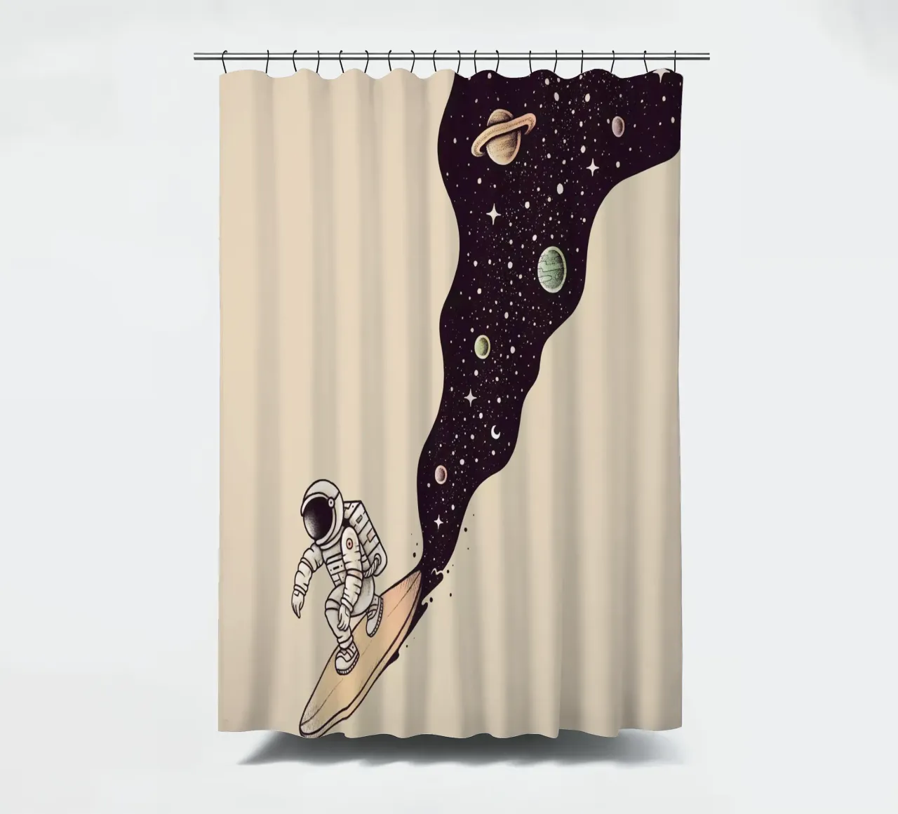 Enkel Dika - Explore the Unknown tenda da doccia da The Artcircle
