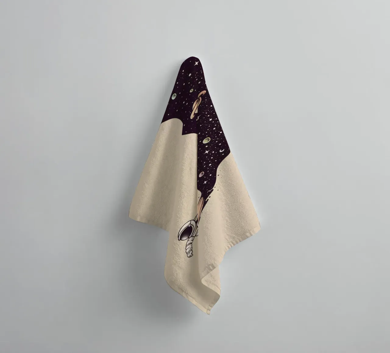 Enkel Dika - Explore the Unknown asciugamano da bagno da The Artcircle