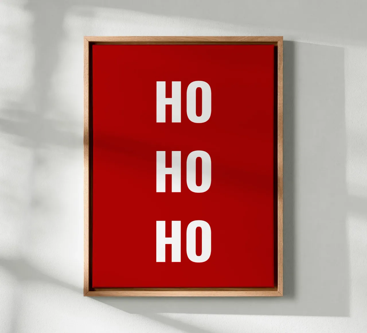CHRISTMAS HOHO canvas by Simple