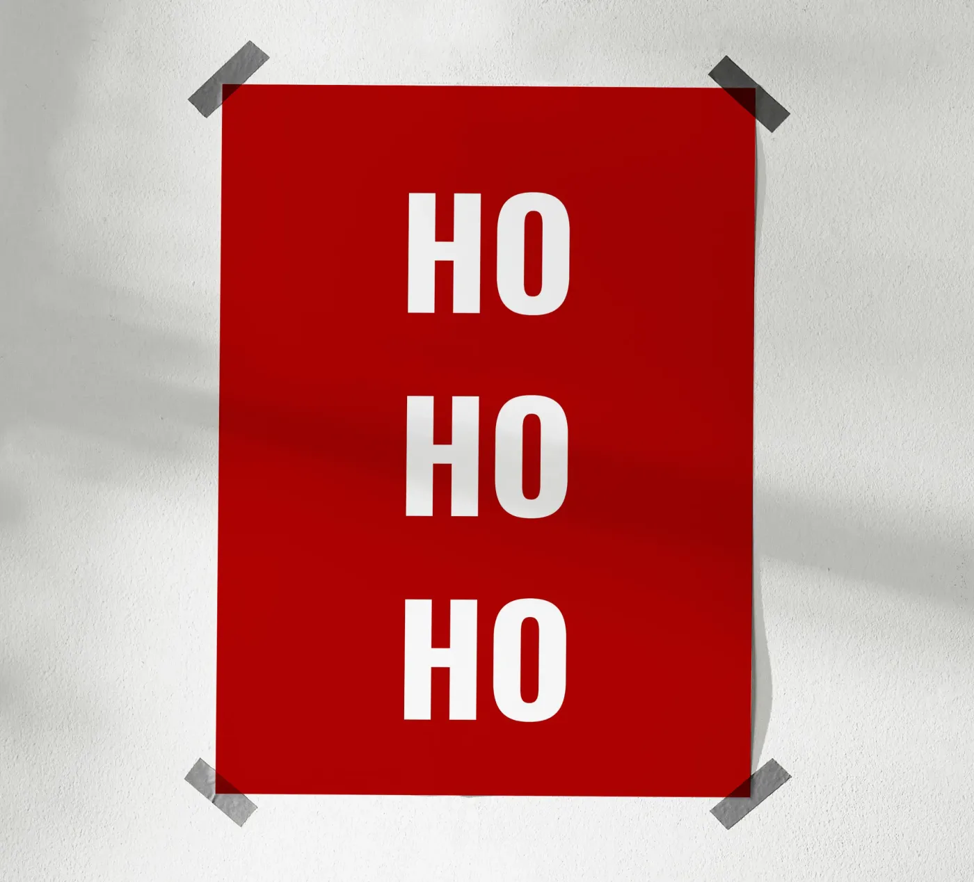 NATALE HOHO poster da Simple