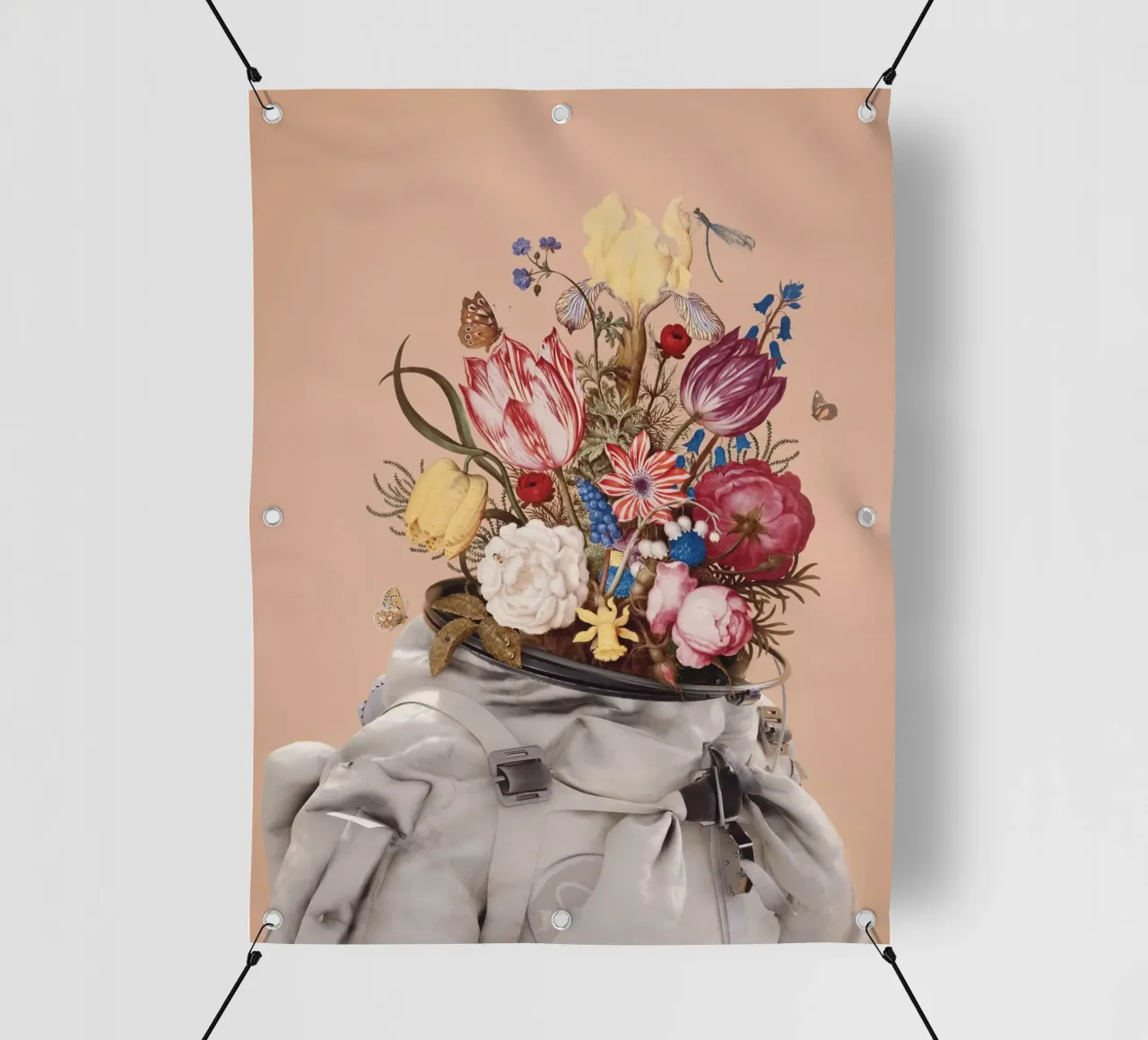 Enkel Dika - Florescence telo in pvc da The Artcircle