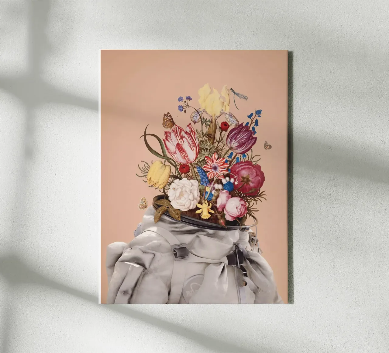 Enkel Dika - Florescence tela con Cornice a cassetta da The Artcircle
