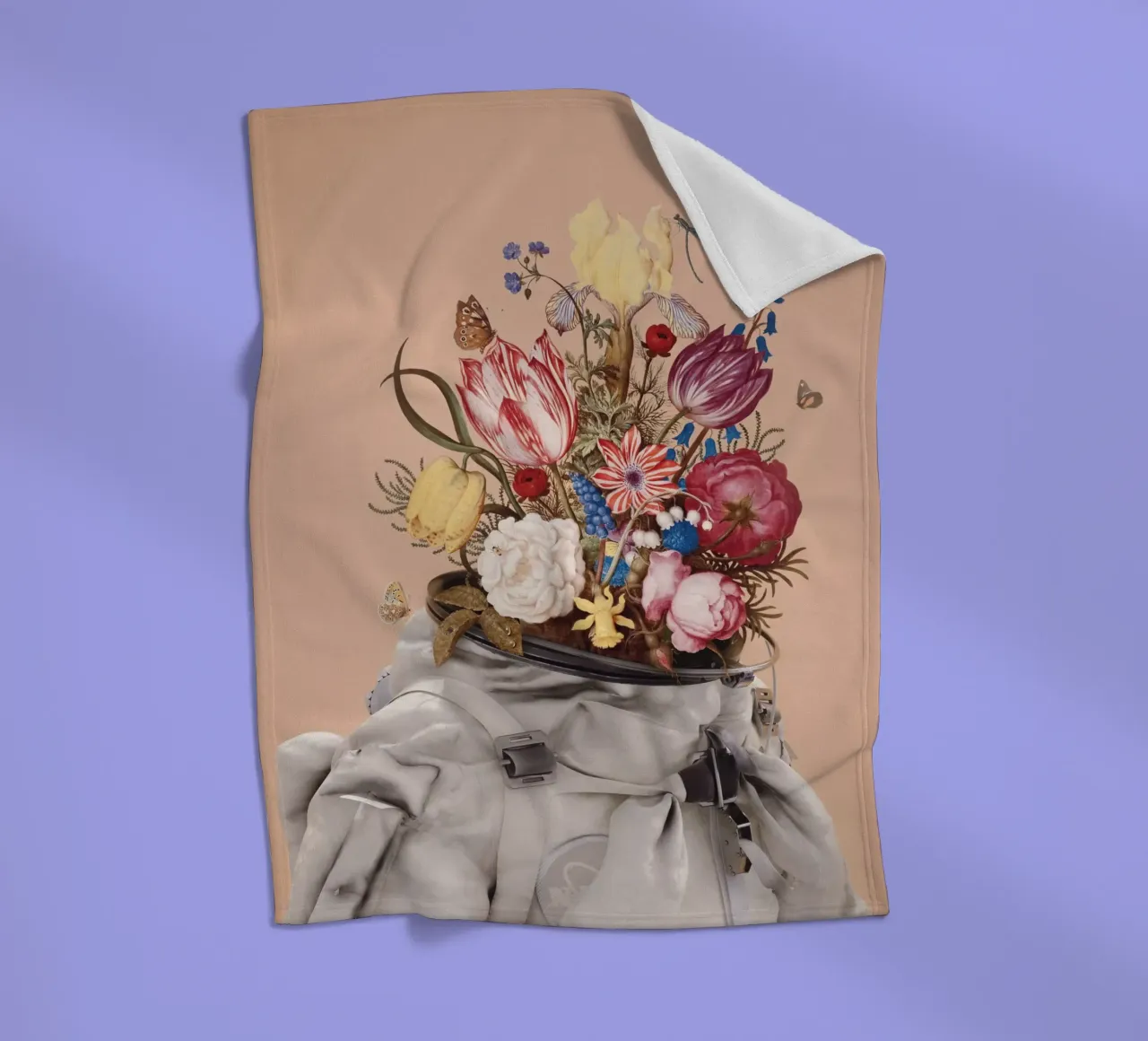 Enkel Dika - Florescence coperta in pile da The Artcircle