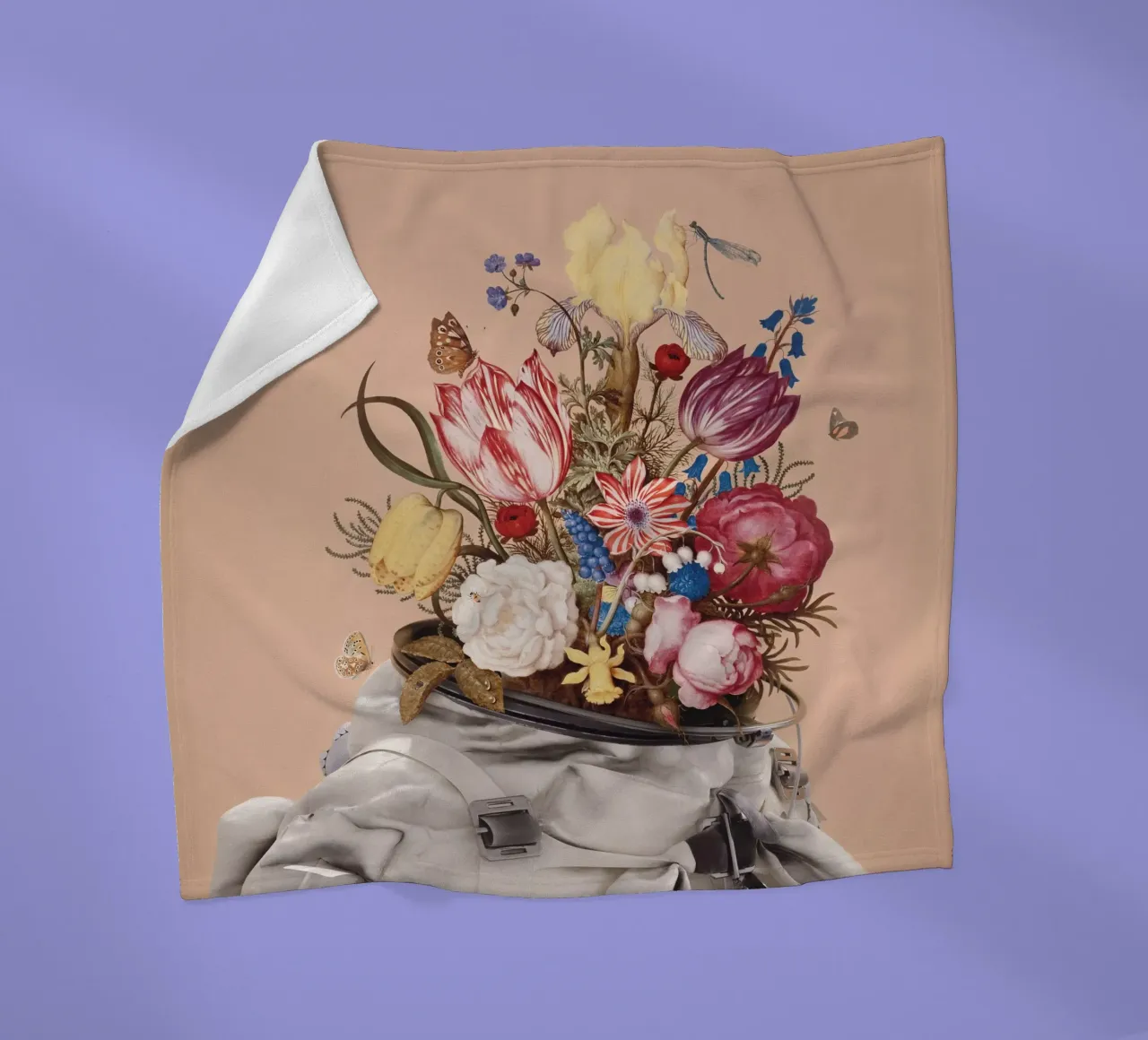 Enkel Dika - Florescence coperta in pile da The Artcircle