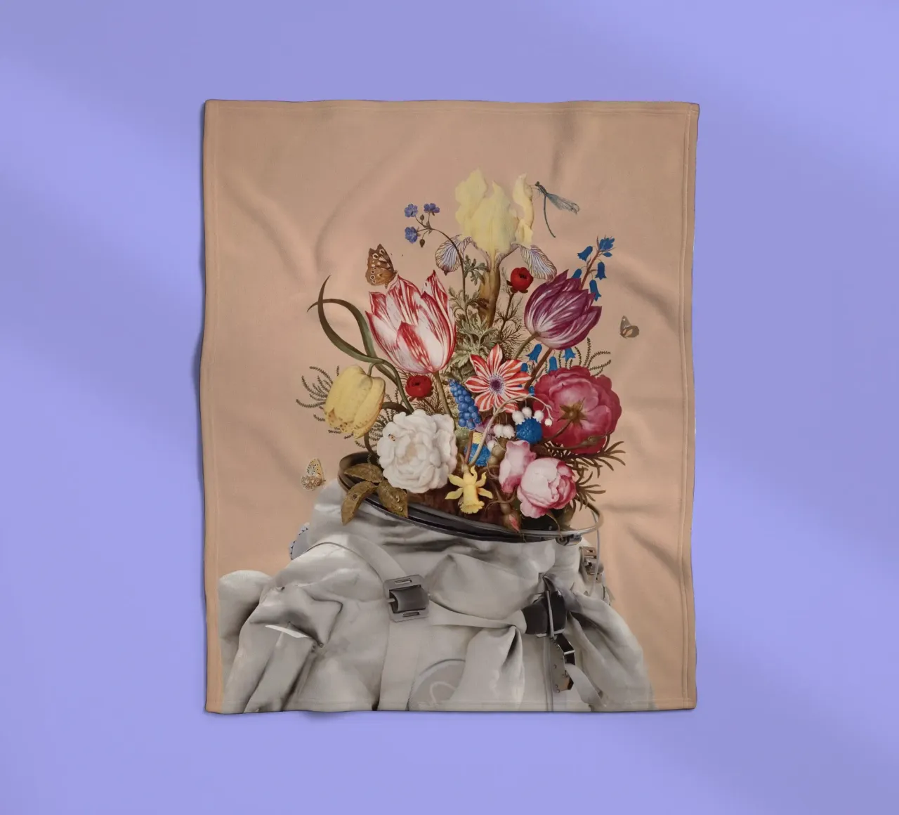 Enkel Dika - Florescence coperta in pile da The Artcircle