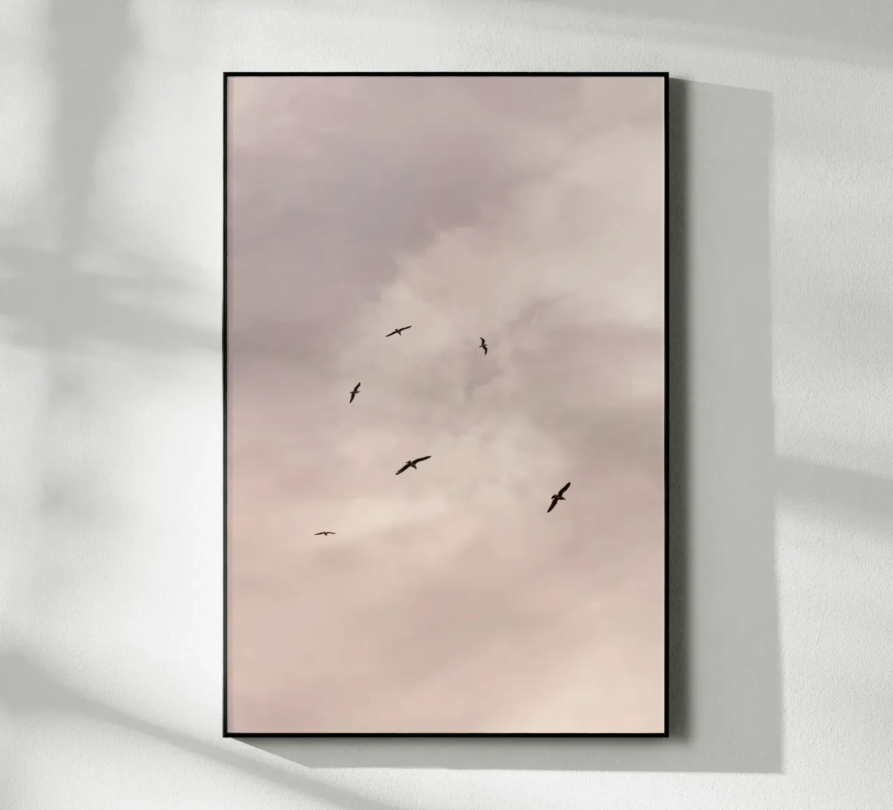 Sunset Birds plexiglass da Mareike Böhmer Photography