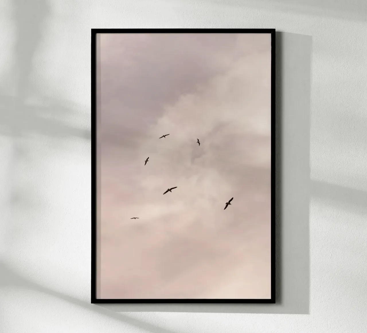 Sunset Birds poster da Mareike Böhmer Photography