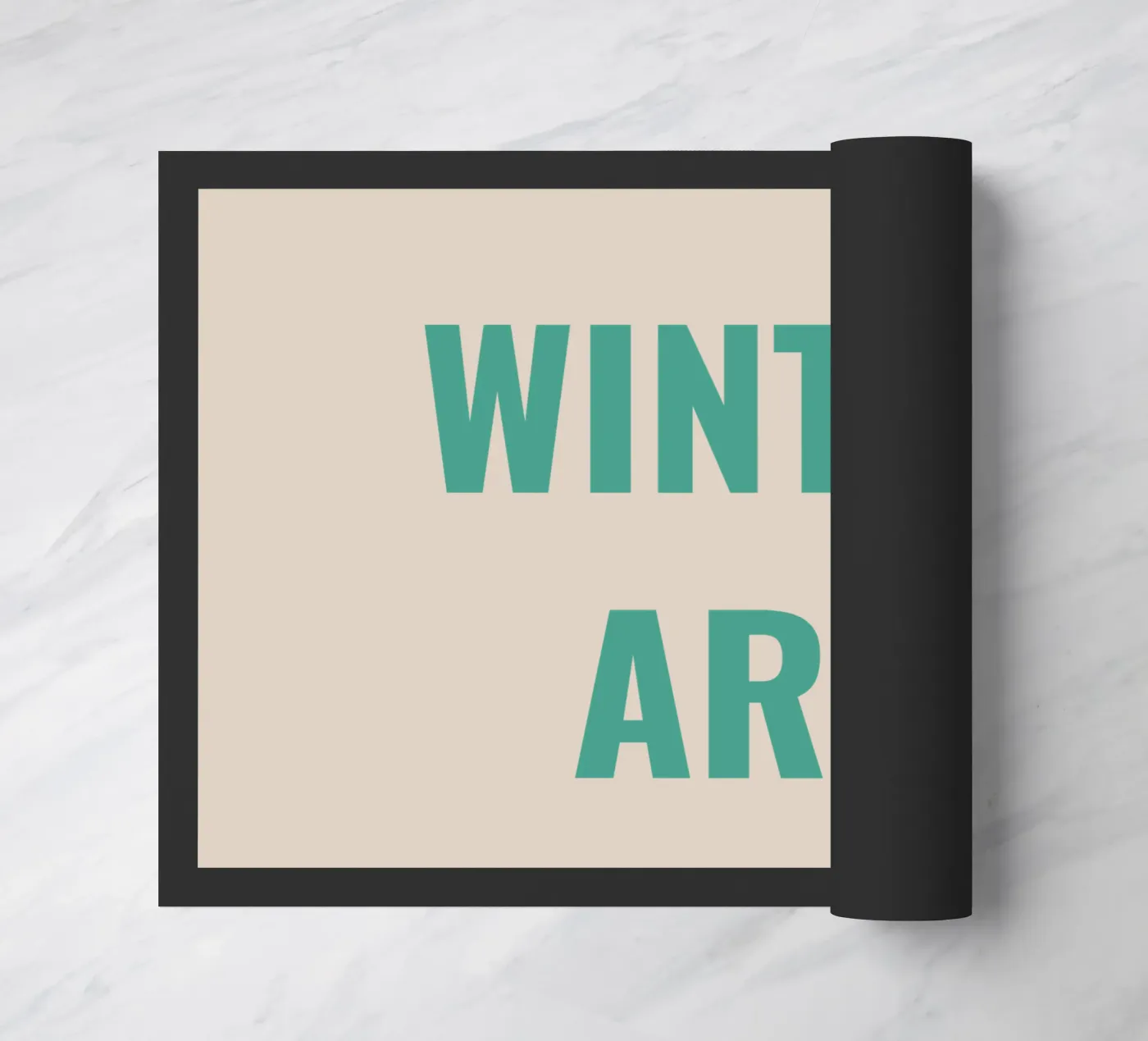 WINTER ARC Fußmatte von Simple