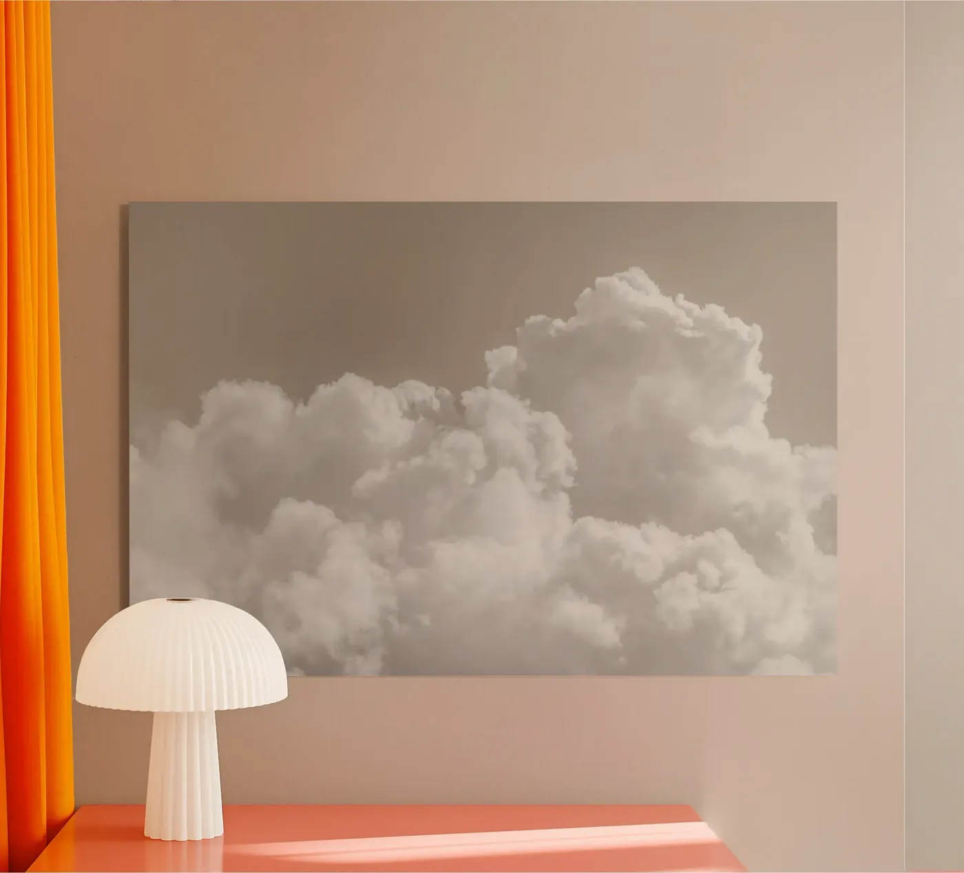 Sandy Clouds plexiglass da Mareike Böhmer Photography